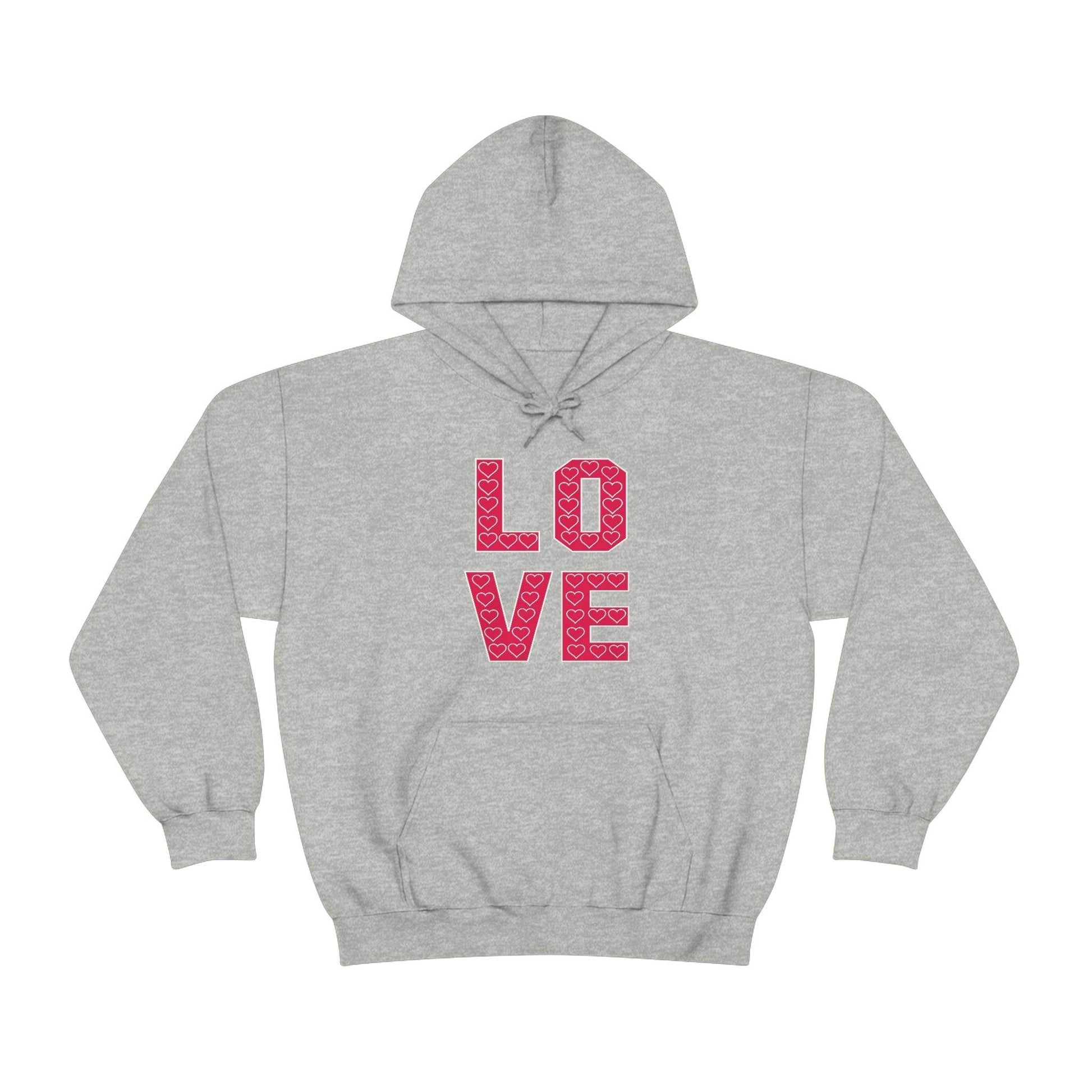 Love Hooded sweatshirt - Giftsmojo