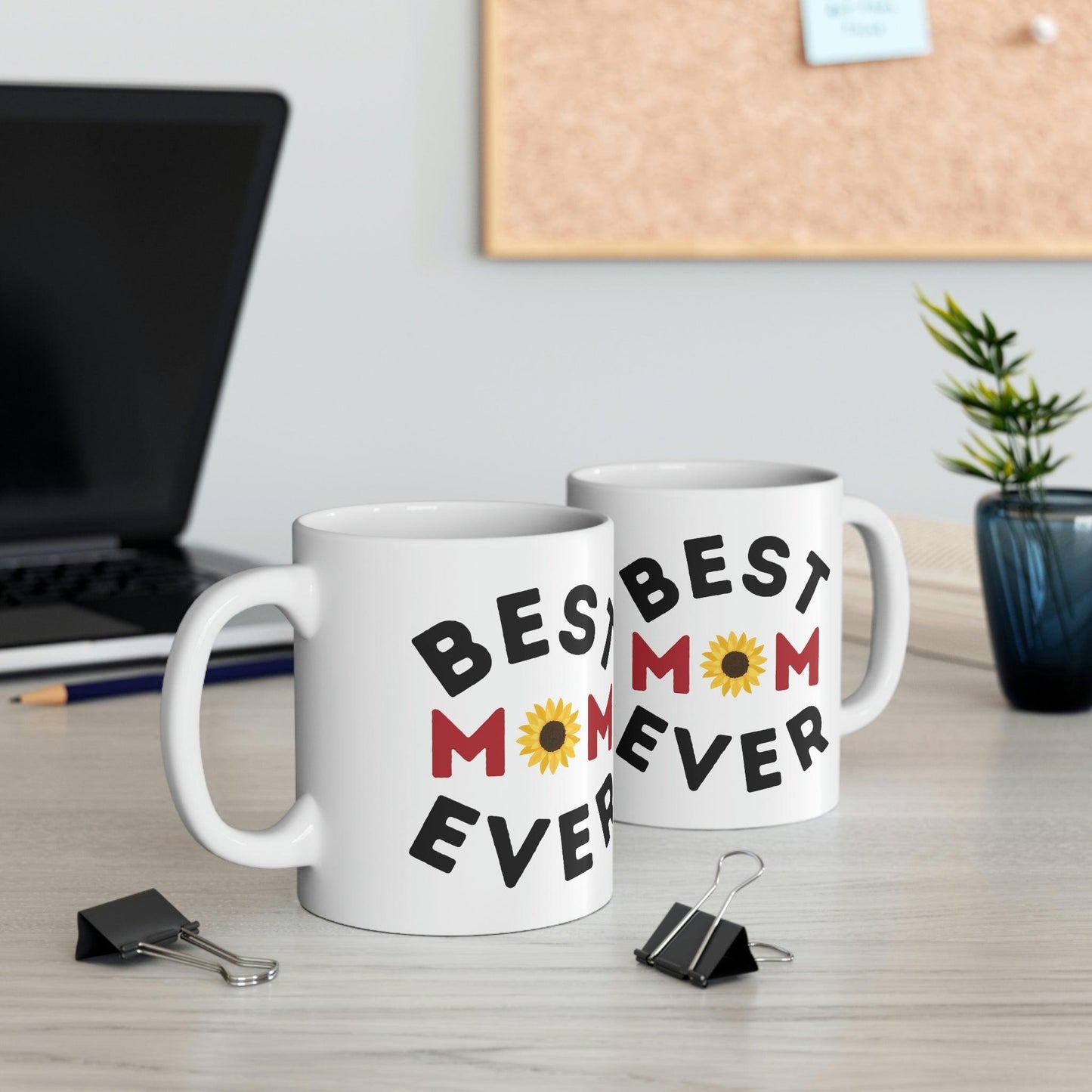 Best Mom Ever Mug, gift for mom on mothers day, Birthday gift for mom, gift for her, coffee mug for her, hot cocoa mug, gift for coffee lover - Giftsmojo