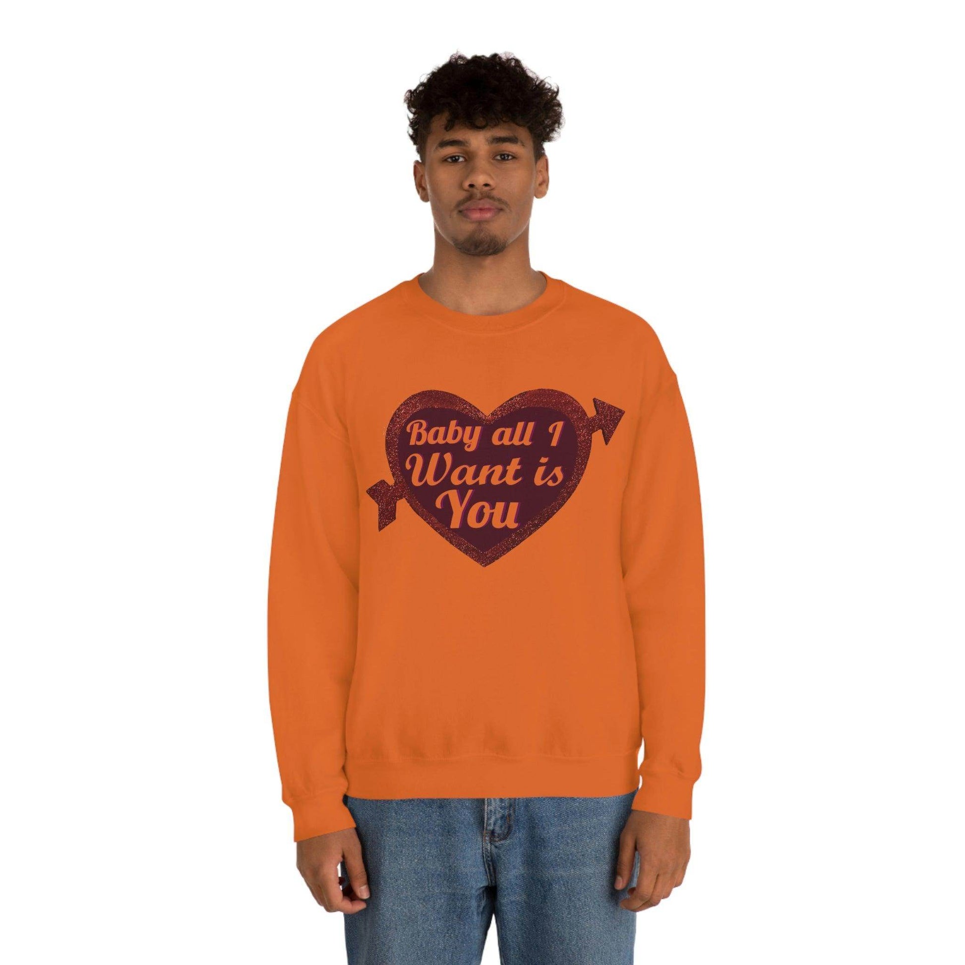 Baby all I want is You Sweatshirt - Giftsmojo