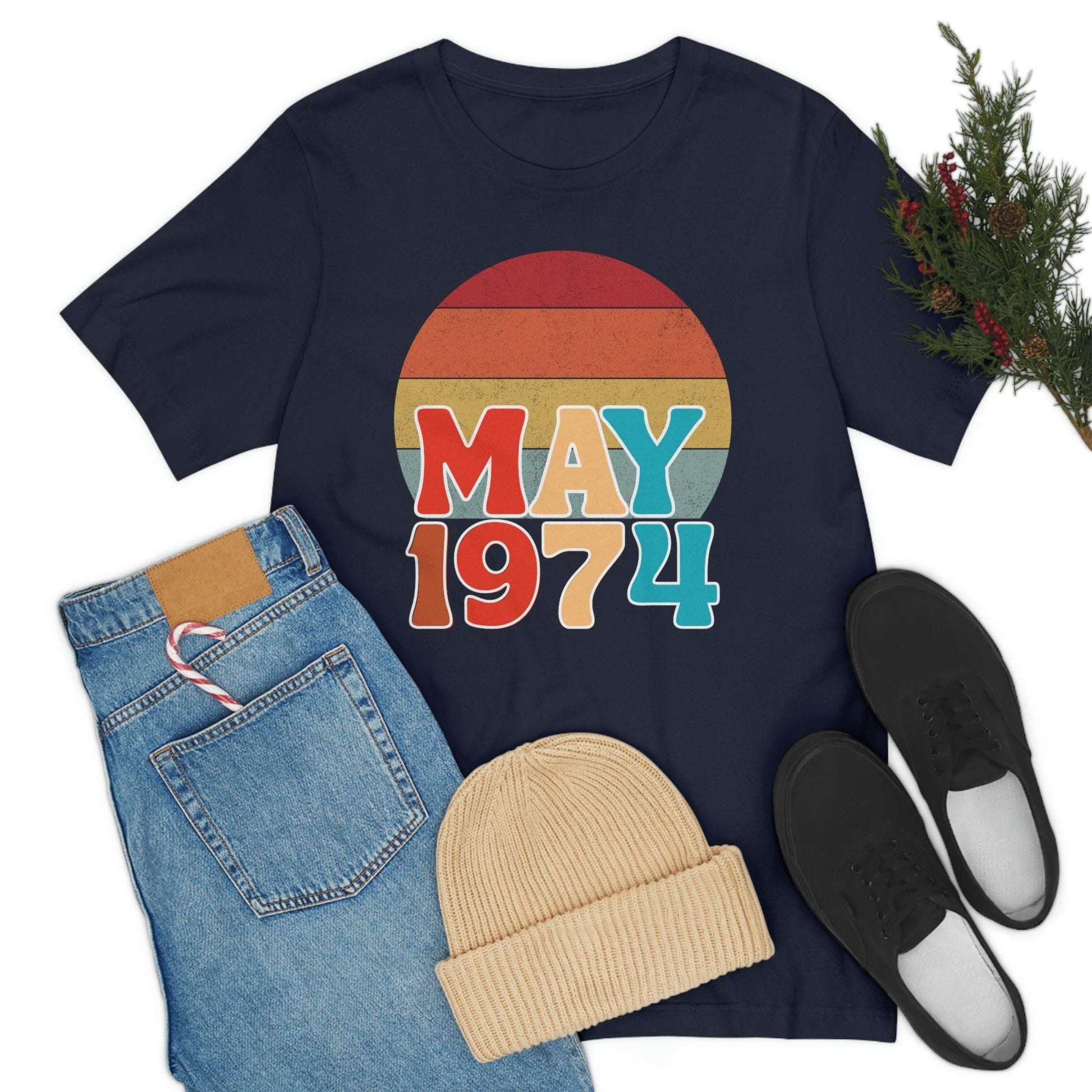 49th Birthday Shirt, 1974 Shirt, 49th Birthday Tee, Vintage 1974 Shirt, 49th Birthday Gifts, 1974 Birthday Shirt, 49th Birthday Gift - Giftsmojo