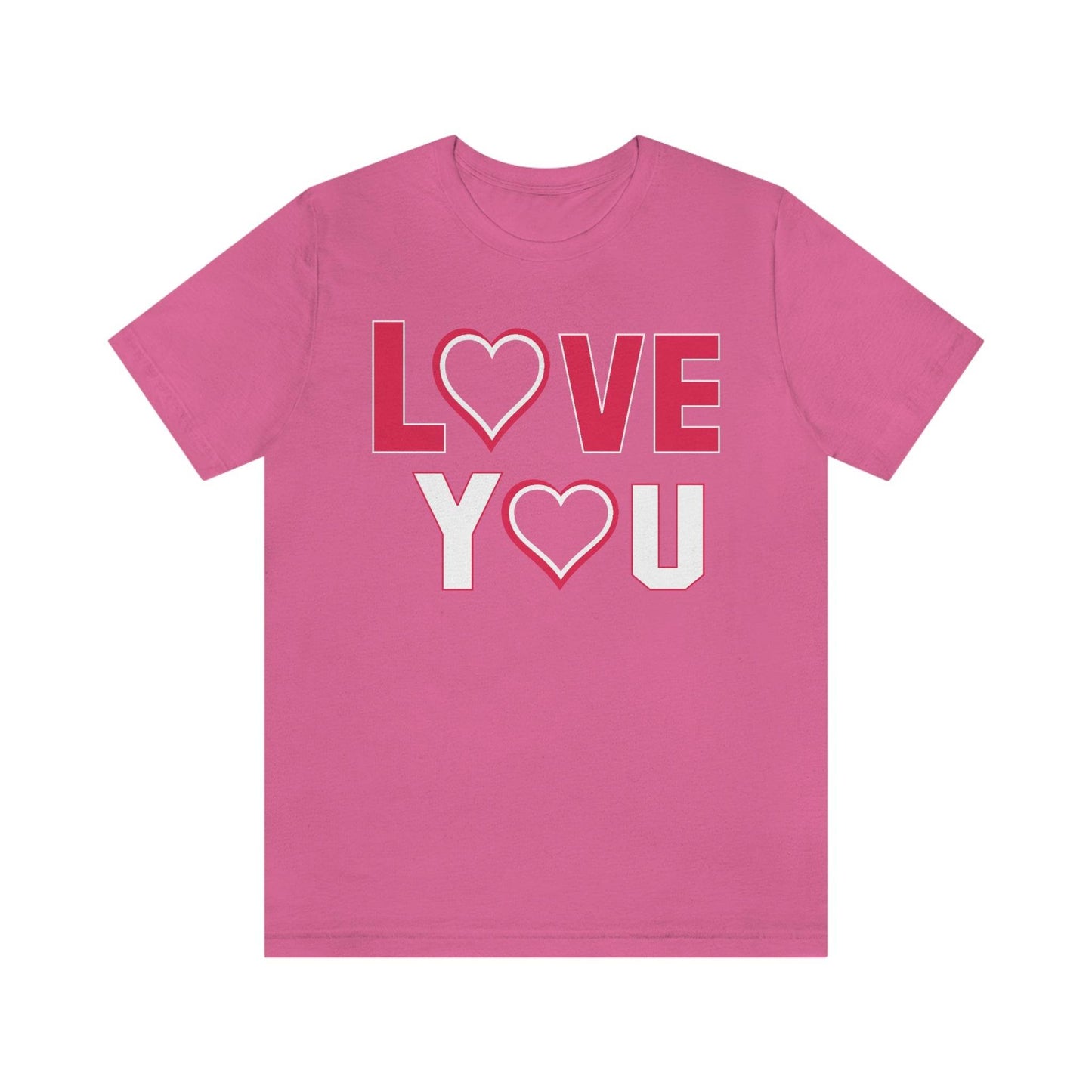 love you heart Tee - Giftsmojo