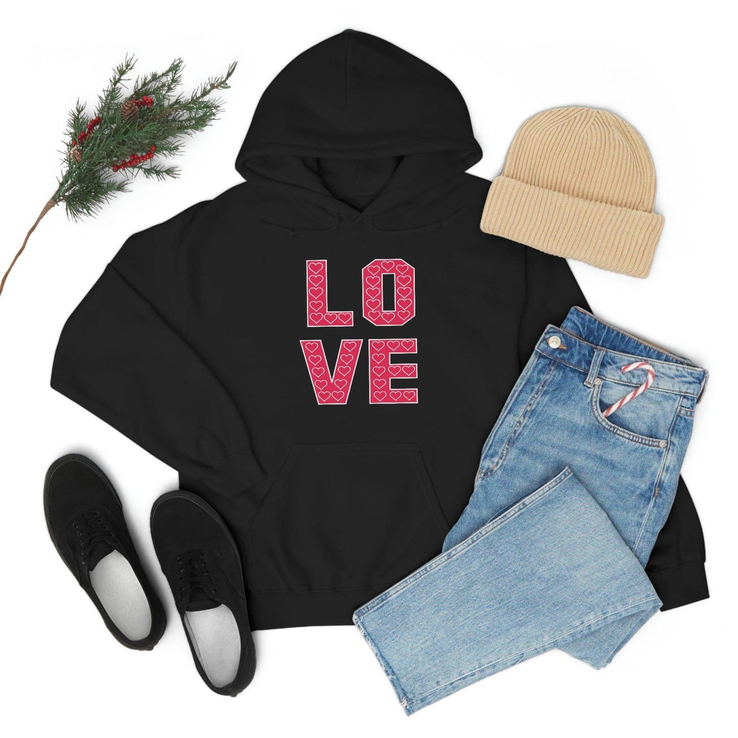 Love Hooded sweatshirt - Giftsmojo