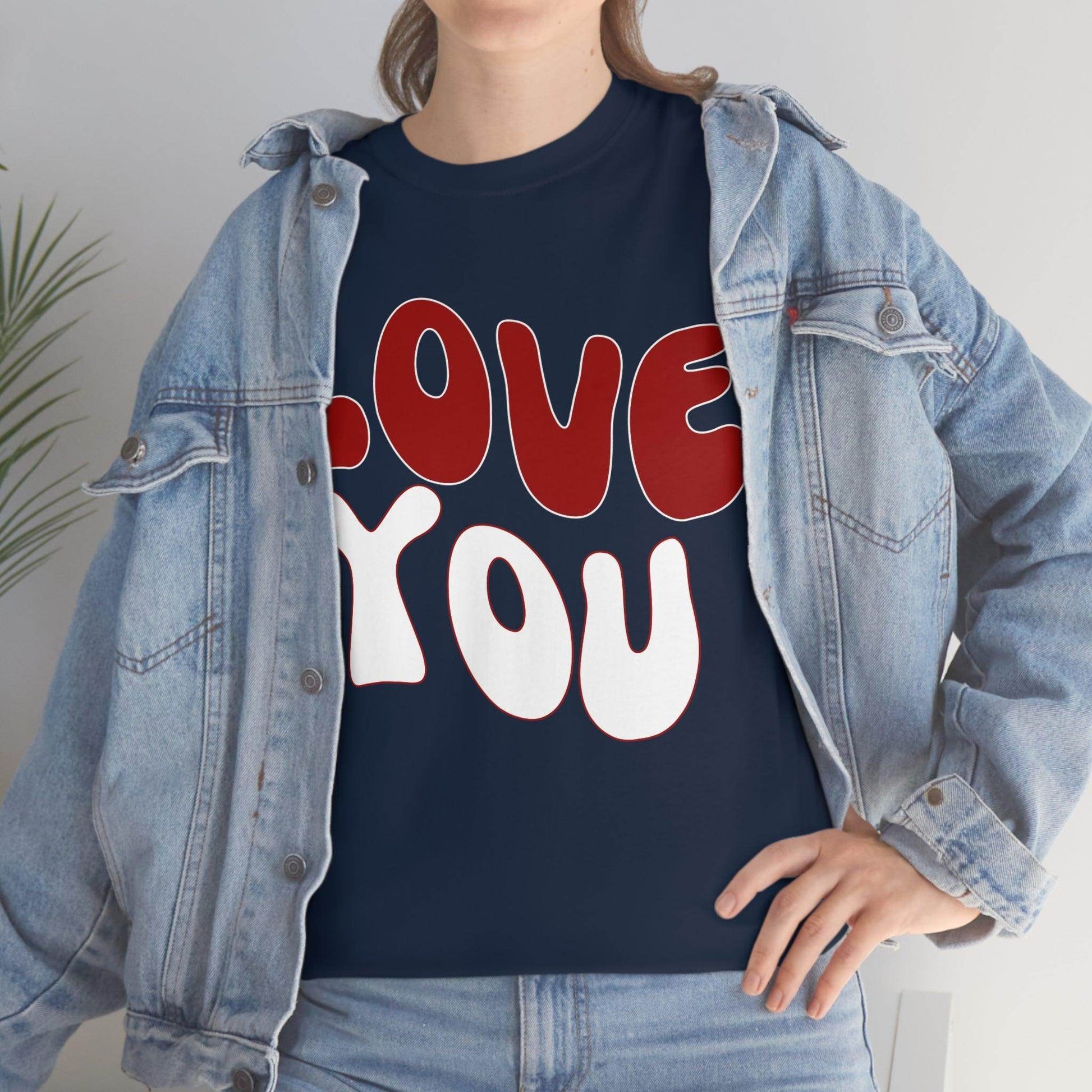 Love You Tee - Giftsmojo