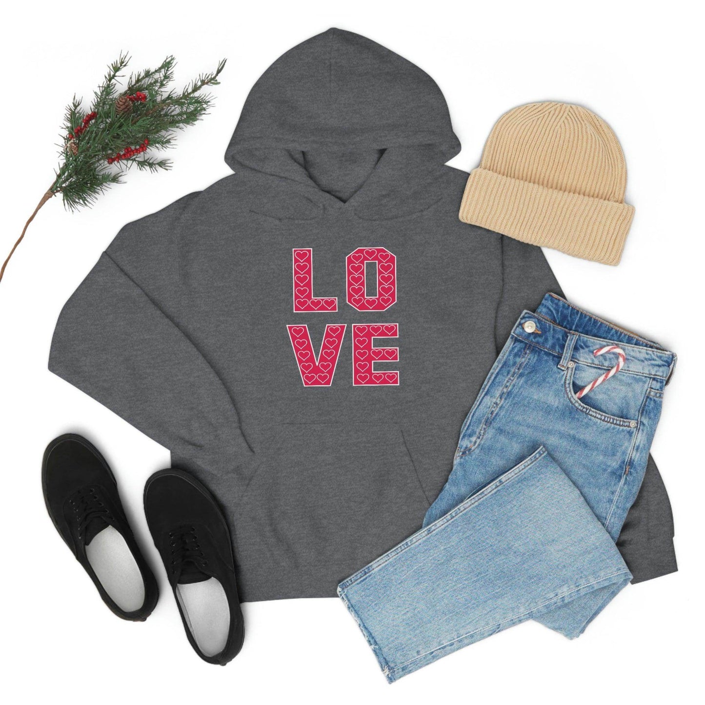 Love Hooded sweatshirt - Giftsmojo