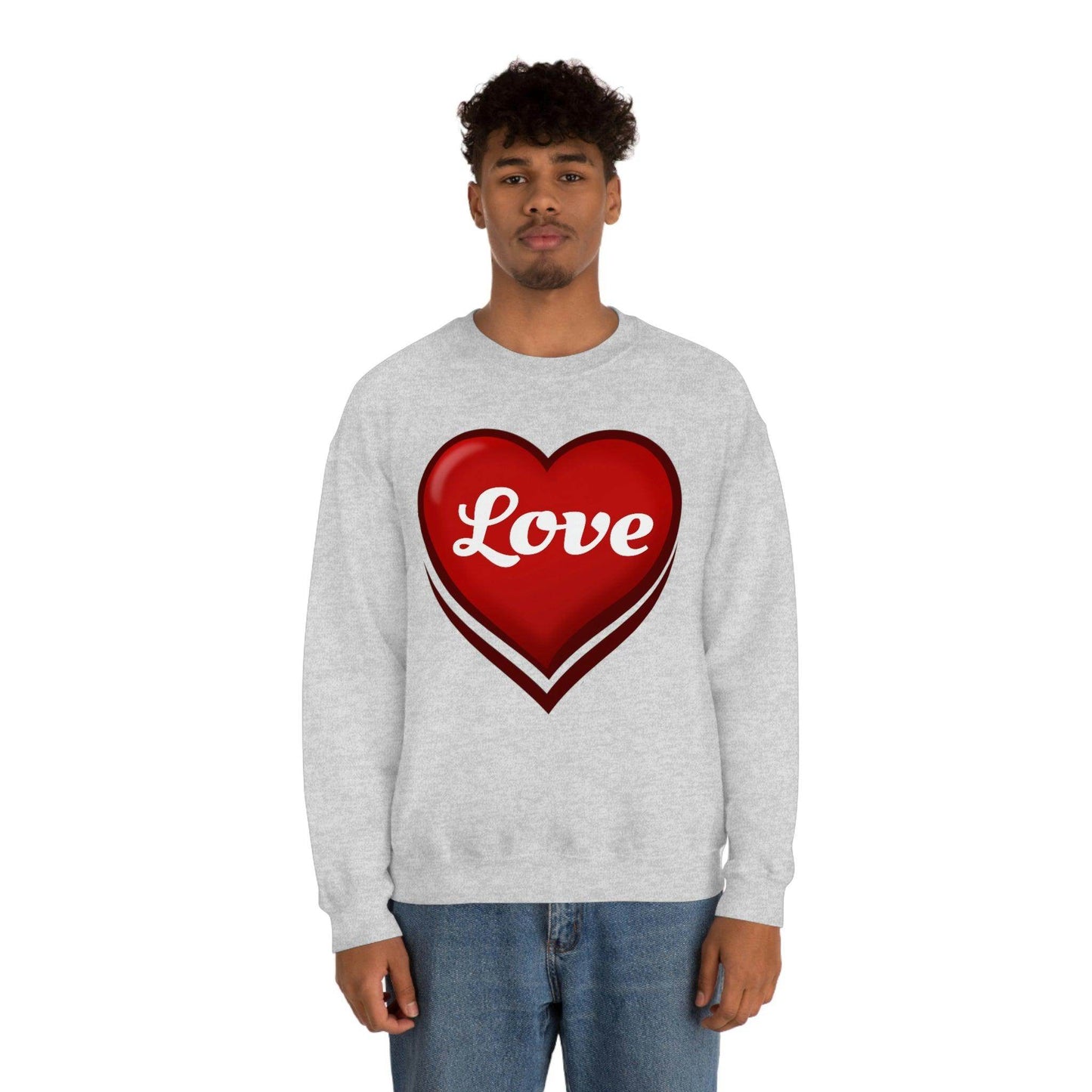 Love Sweatshirt, Valentine's Gift, - Giftsmojo