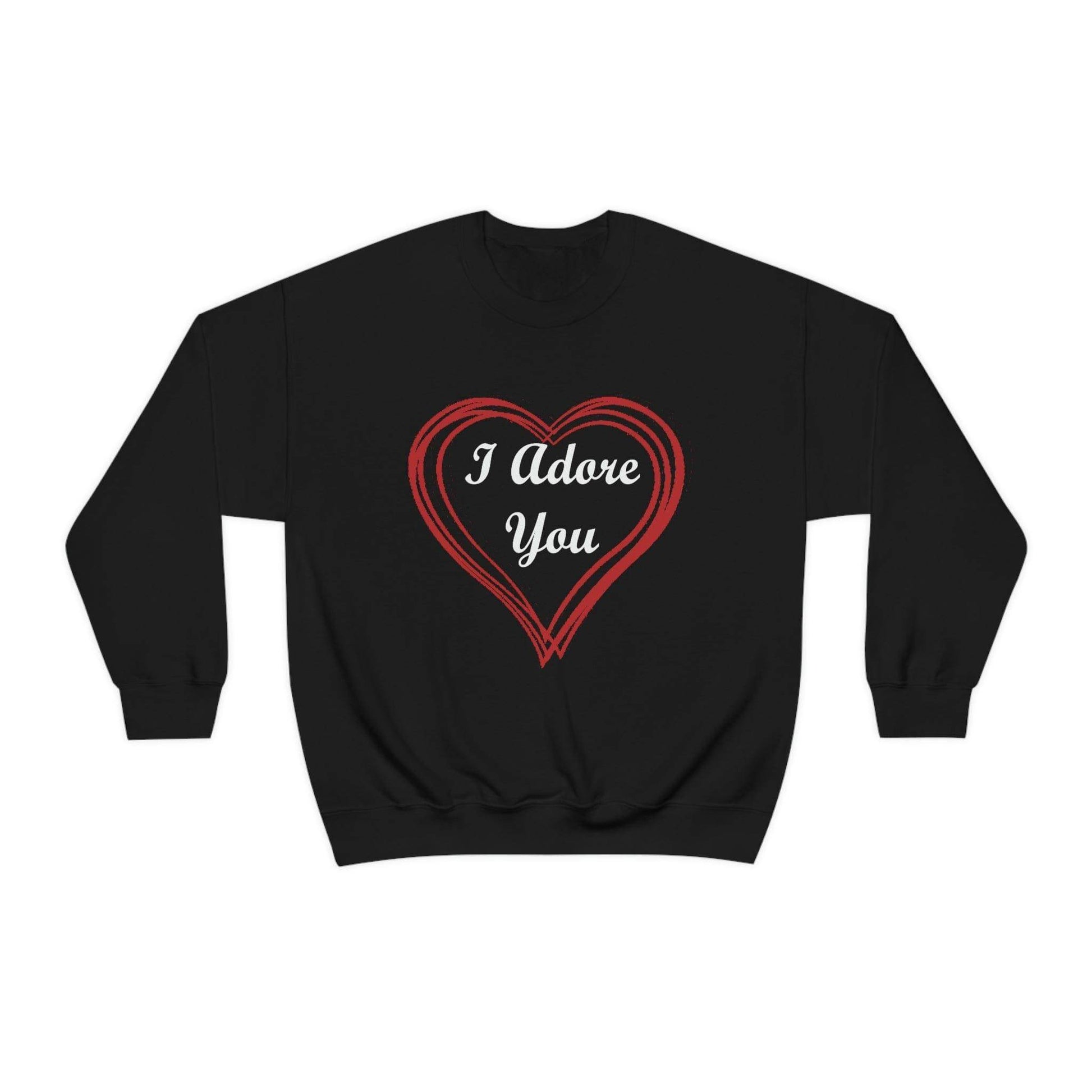 I Adore You Crewneck Sweatshirt - Giftsmojo