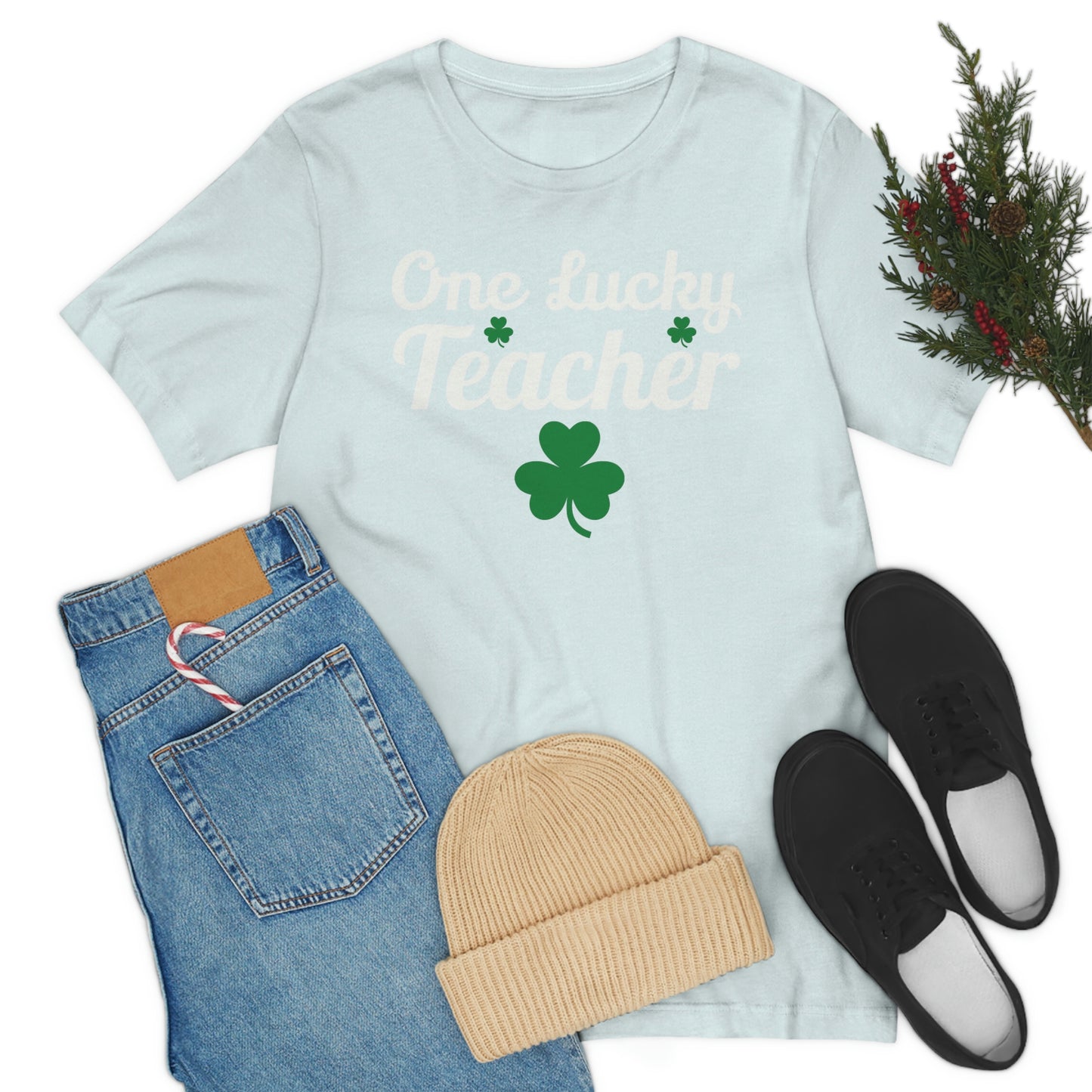 Feeling Lucky Shirt One Lucky Teacher Shirt St Patrick's Day shirt - Funny St Paddy's day Funny Shirt Shamrock shirt shenanigans shirt