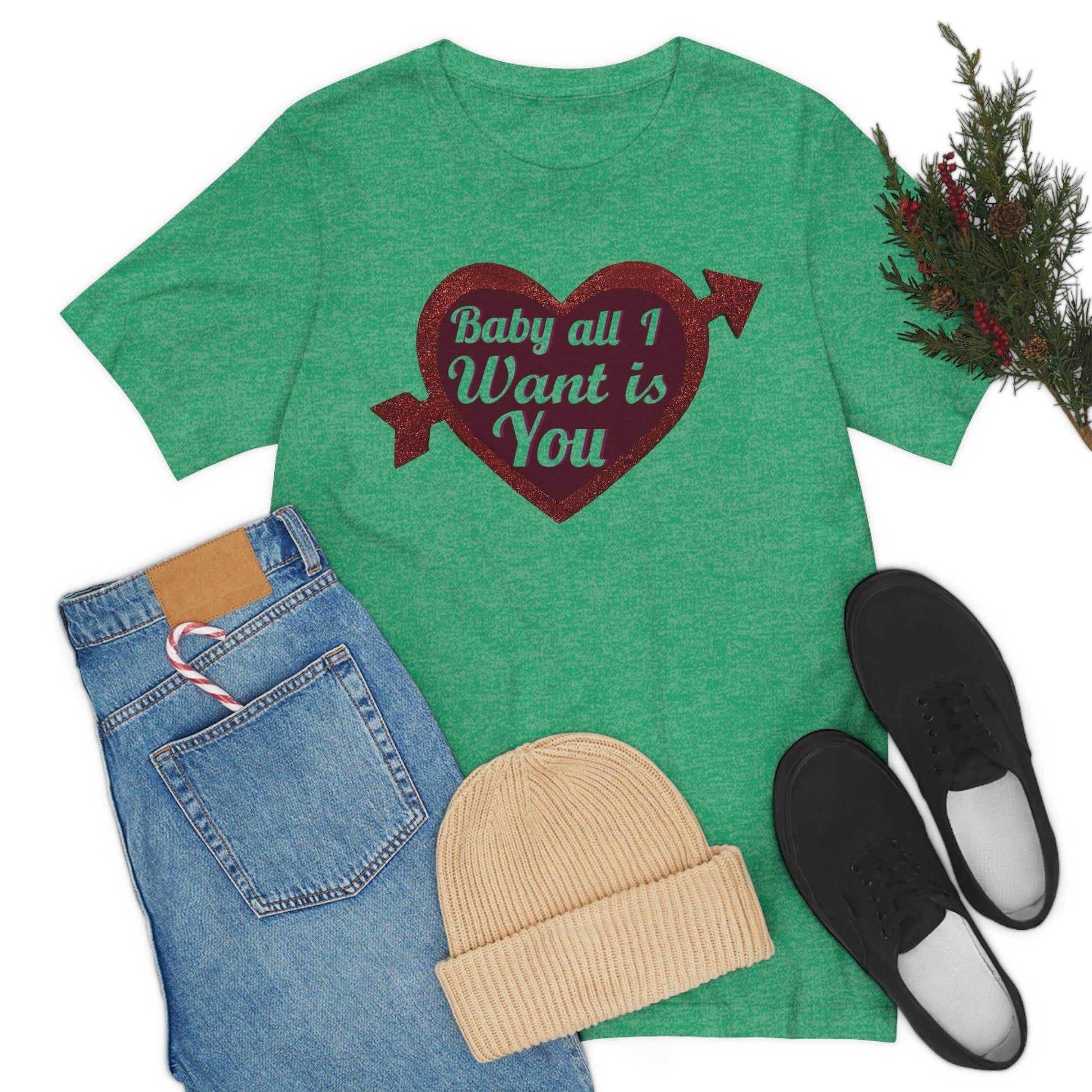 Baby all I want is You Tee - Giftsmojo