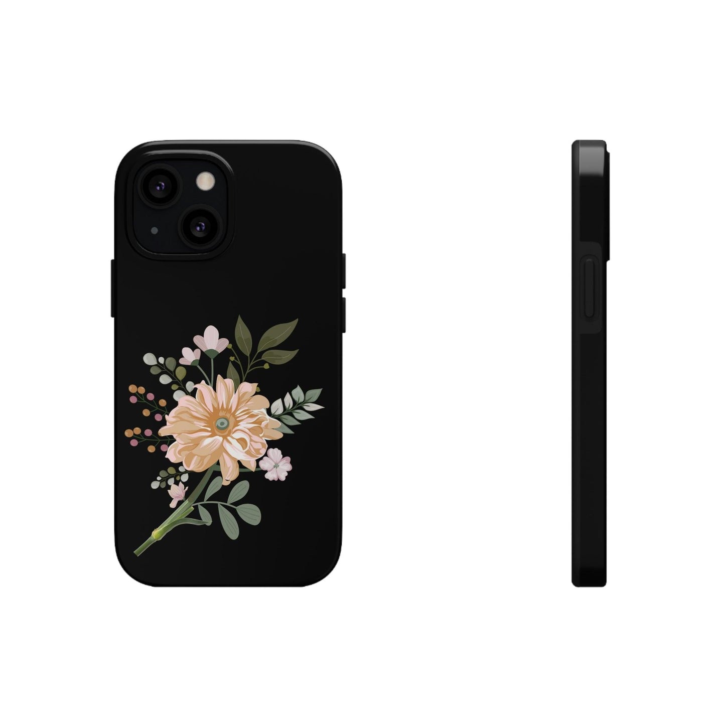 Floral Phone case, Tough Phone Cases, Mom Phone Case fit for iPhone 14 Pro, 13, 12, 11 Pro Max, Xr, Xs, 8+, 7, And Samsung S6