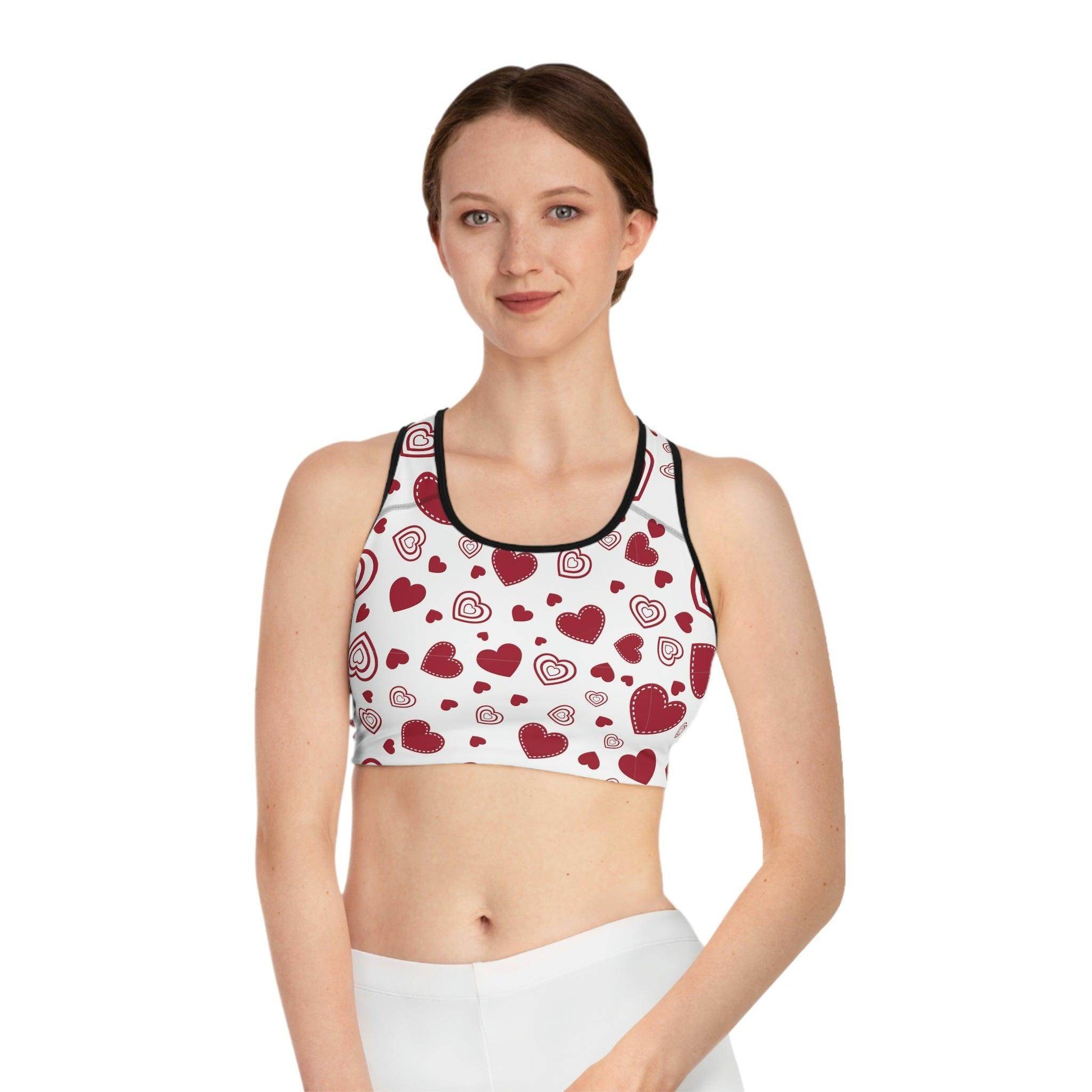 Valentine Sports Bra for Her - Giftsmojo