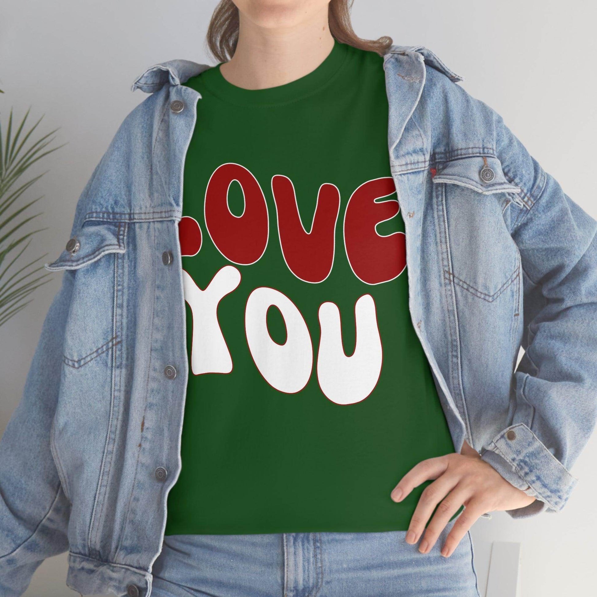 Love You Tee - Giftsmojo