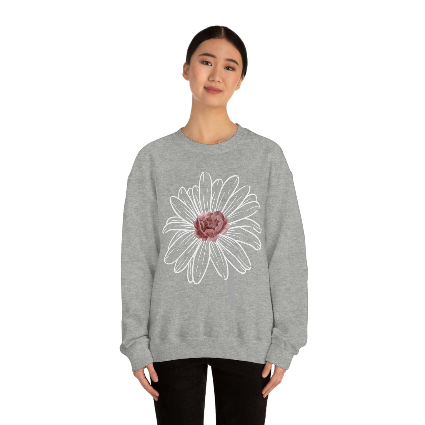 Floral Sweatshirt, Wildflower Sweatshirt, Flower sweatshirt, Wild Flowers