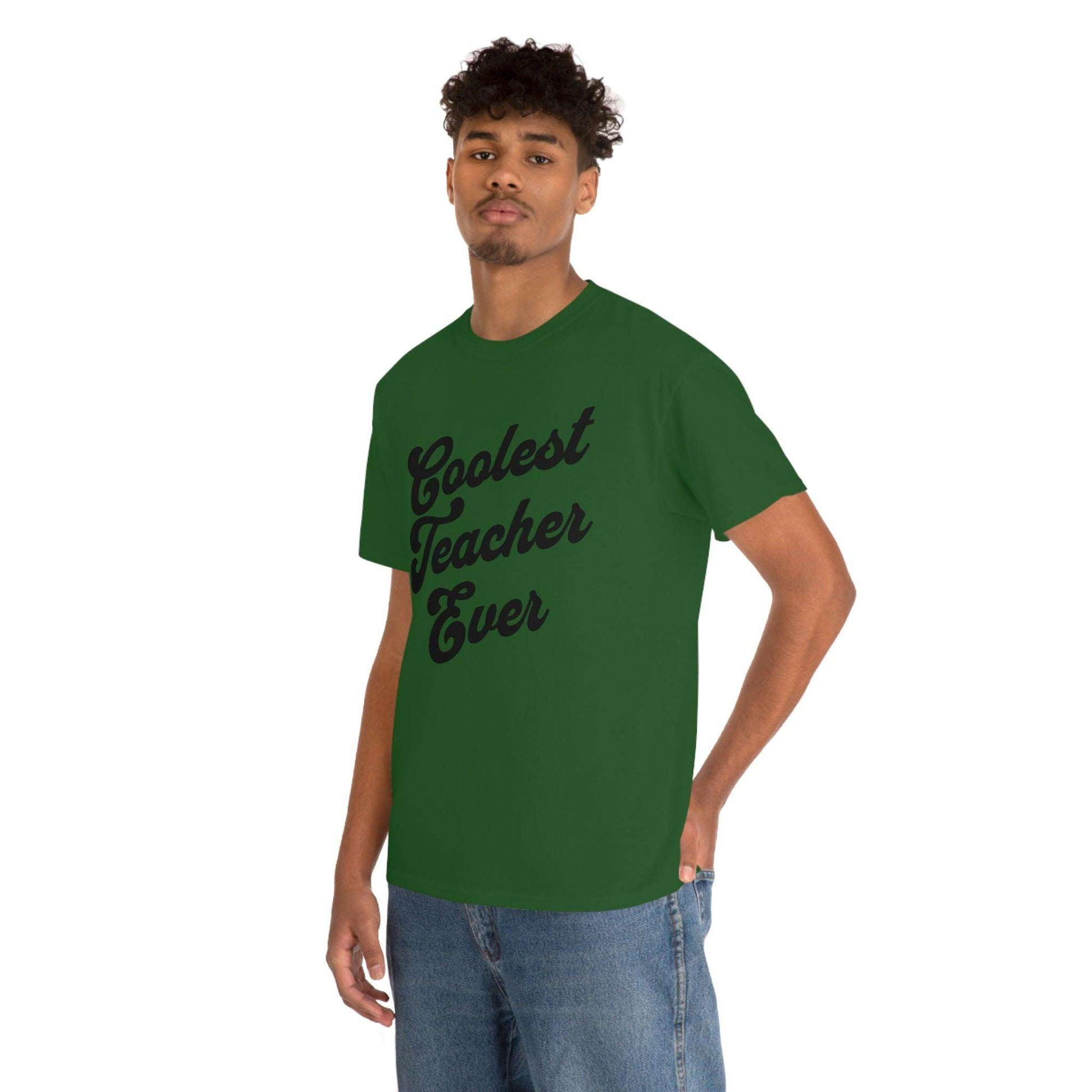 Coolest Teacher Ever Shirt - Giftsmojo
