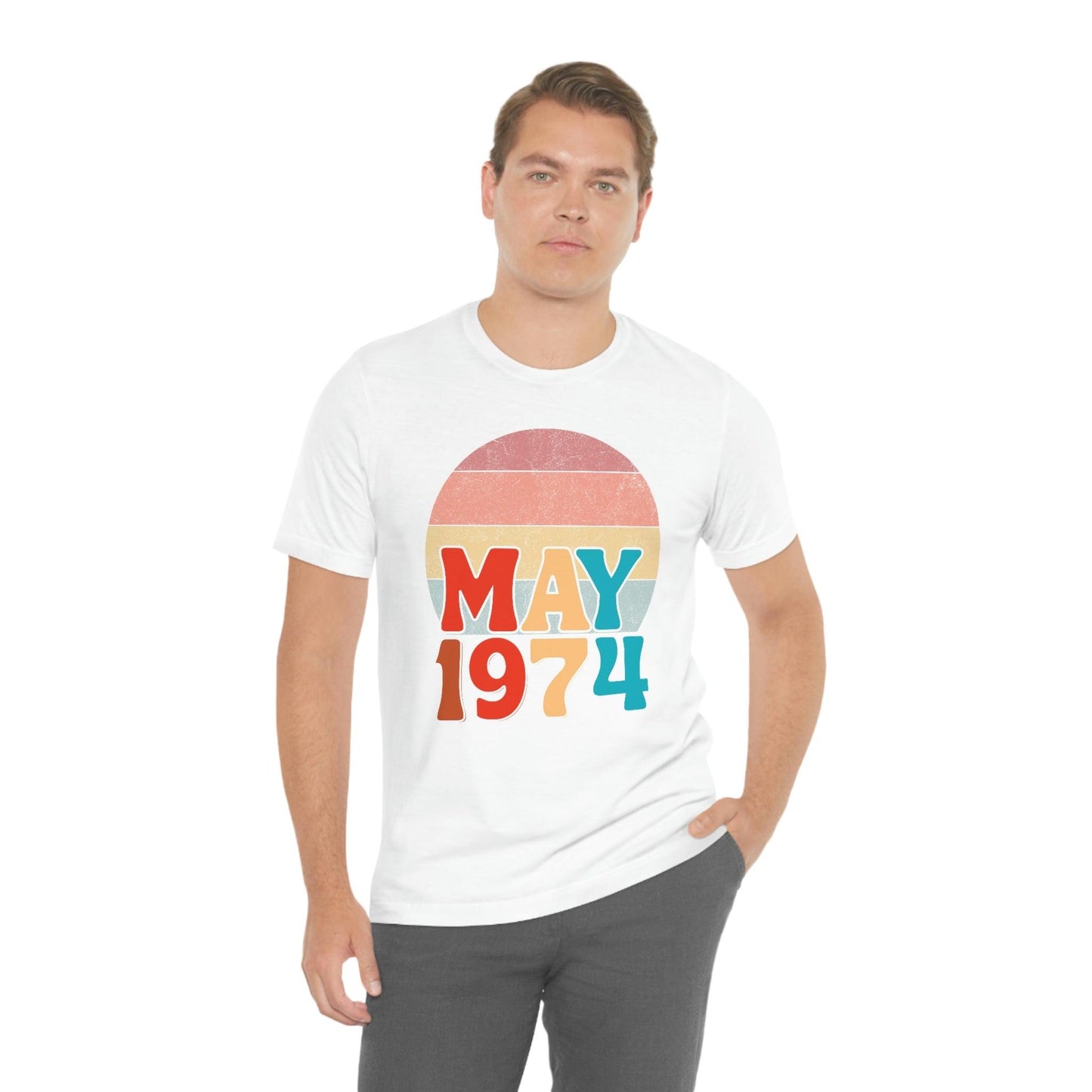 49th Birthday Shirt, 1974 Shirt, 49th Birthday Tee, Vintage 1974 Shirt, 49th Birthday Gifts, 1974 Birthday Shirt, 49th Birthday Gift - Giftsmojo