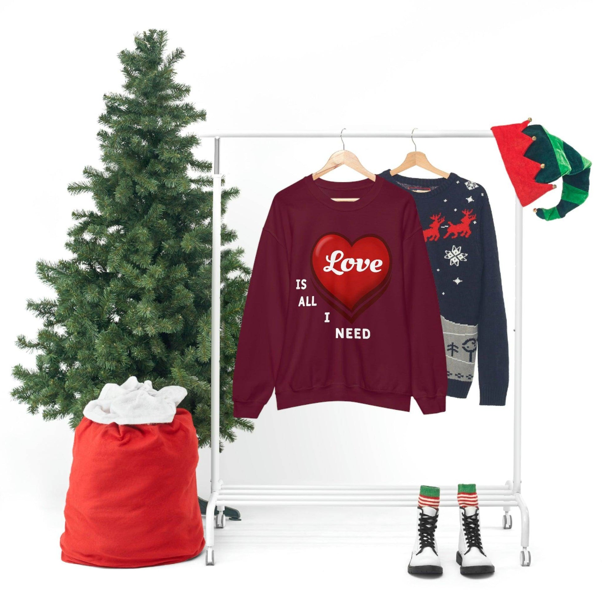 love is all I Need Sweatshirt - Giftsmojo