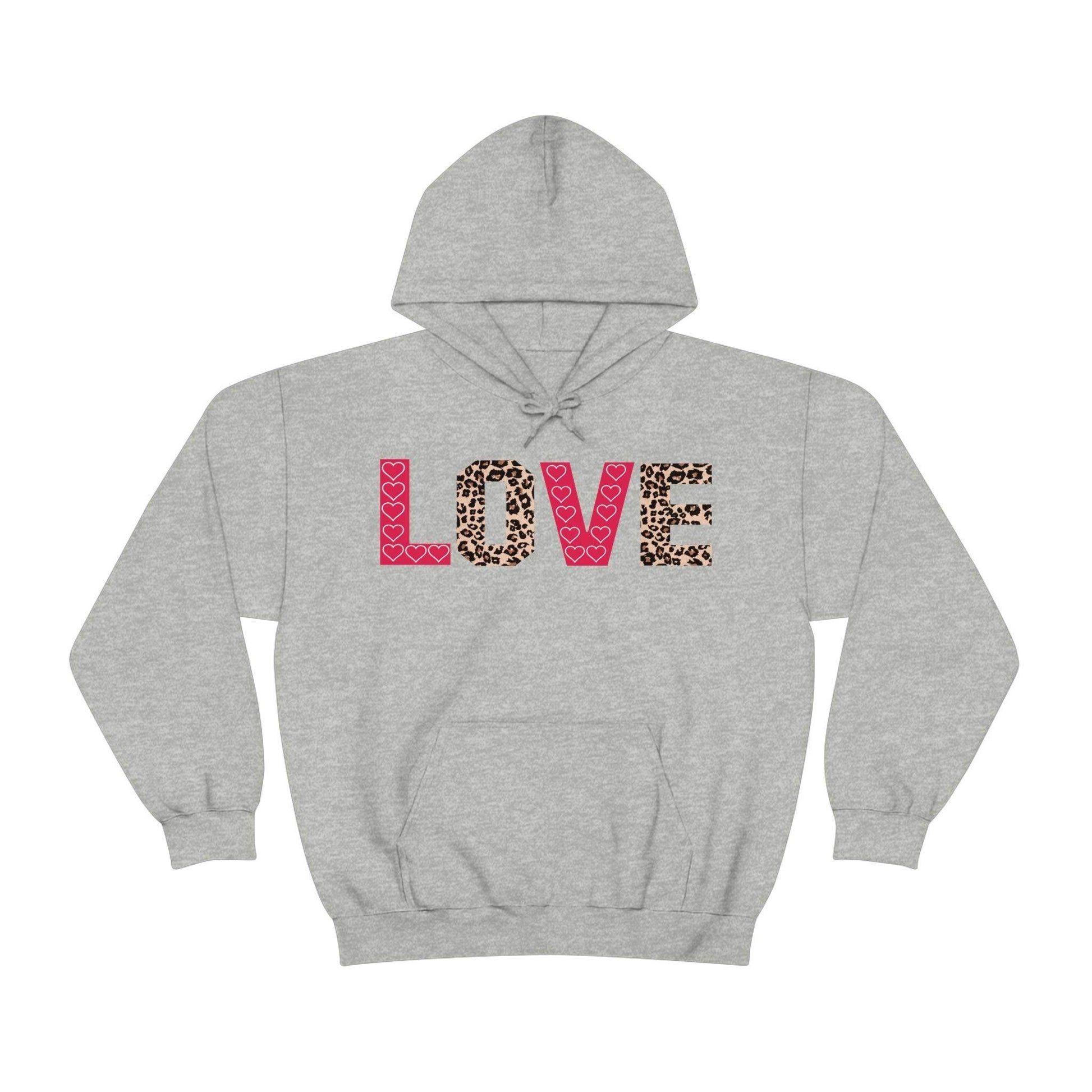 Love Hooded Sweatshirt - Giftsmojo