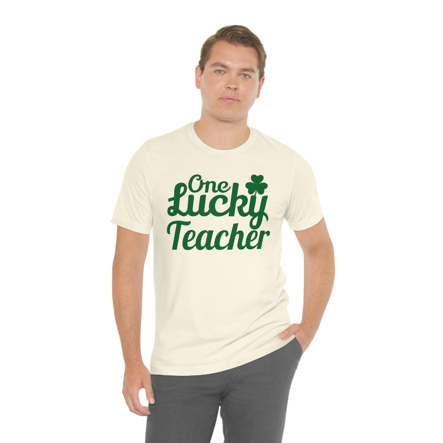 One Lucky Teacher Shirt feeling Lucky St Patrick's Day shirt - Funny St Paddy's day Funny Shirt - Giftsmojo