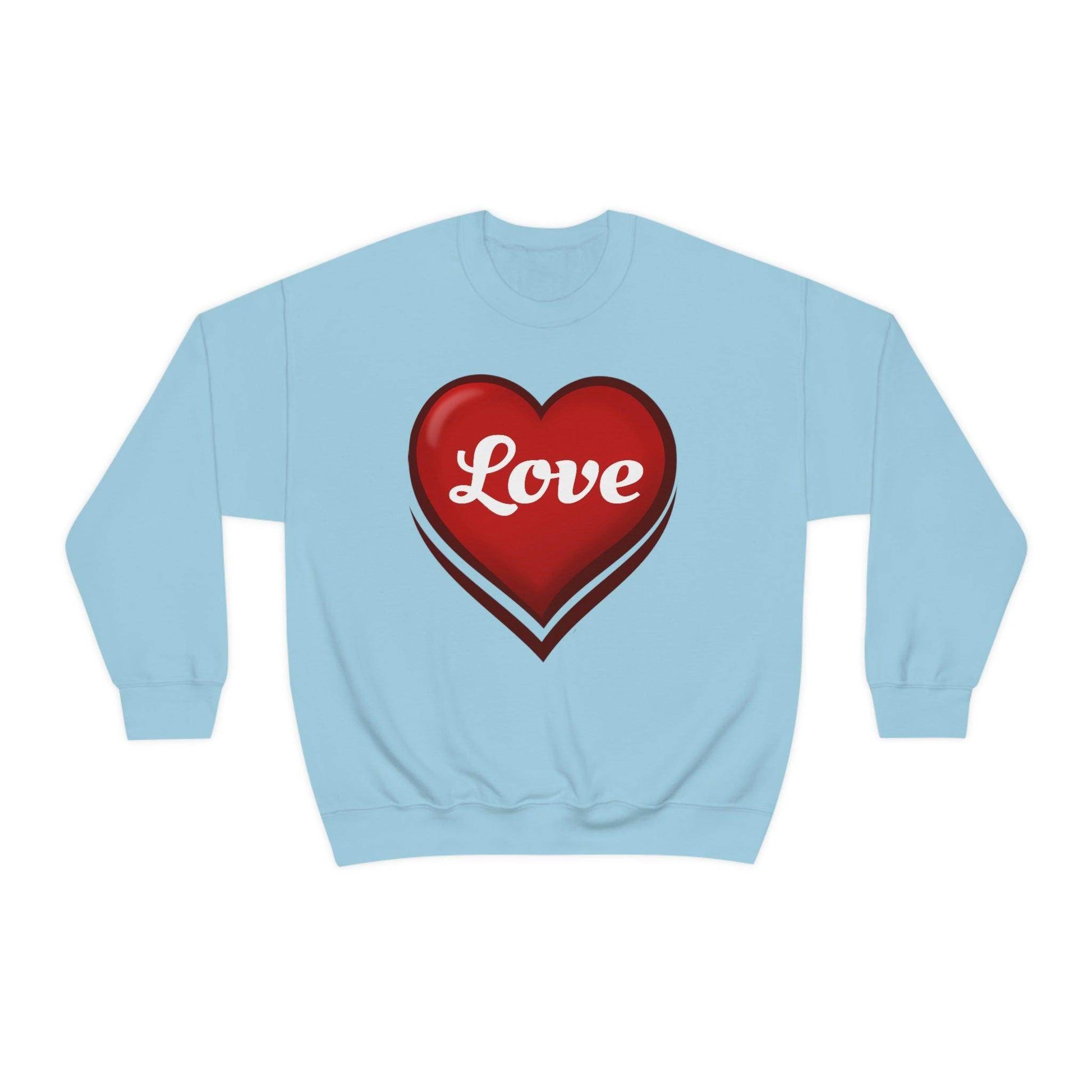 Love Sweatshirt, Valentine's Gift, - Giftsmojo