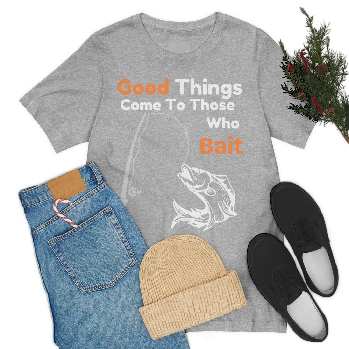 Good things come to those who bait - Cool mens fishing shirt - Giftsmojo