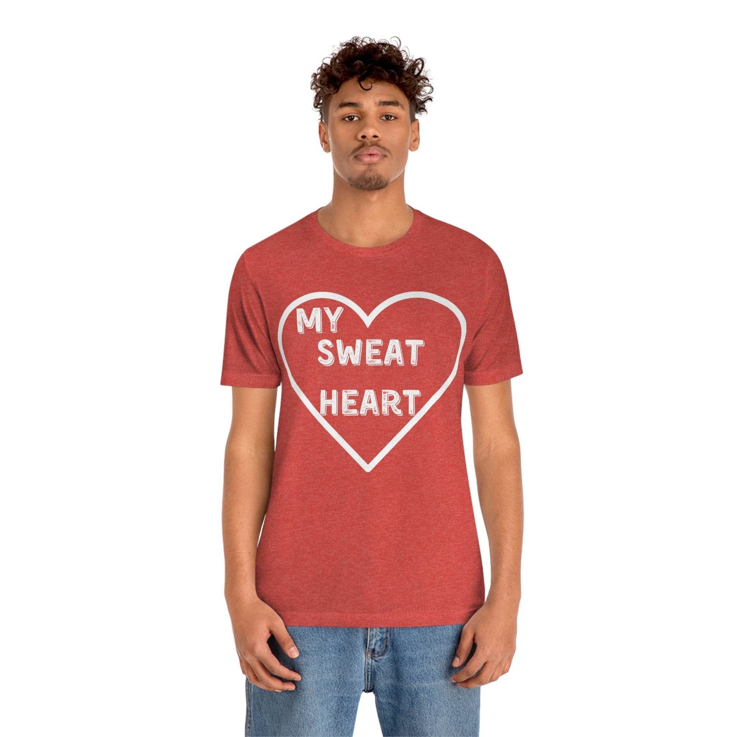 My Sweat Heart - Love shirt - Gift for wife - Gift for Husband - Gift for Girlfriend and Boyfriend - Giftsmojo