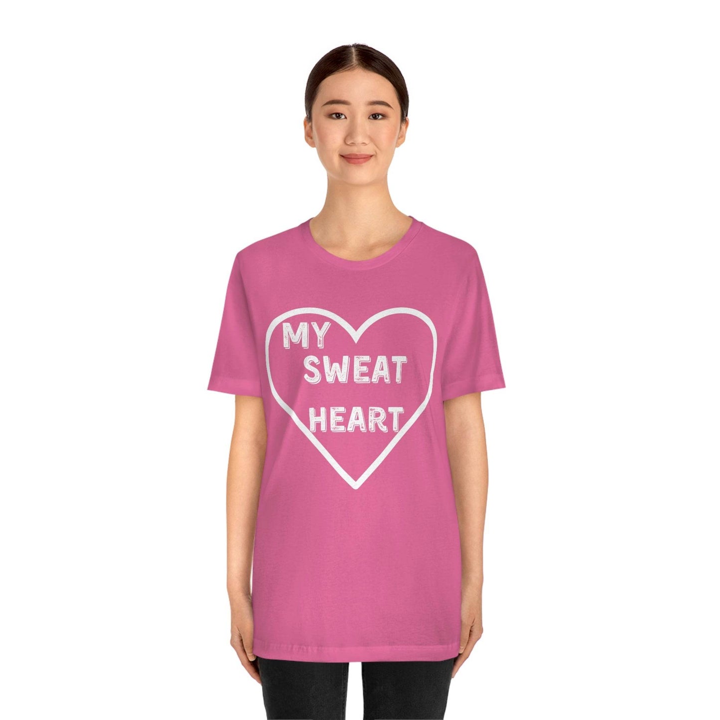 My Sweat Heart - Love shirt - Gift for wife - Gift for Husband - Gift for Girlfriend and Boyfriend - Giftsmojo