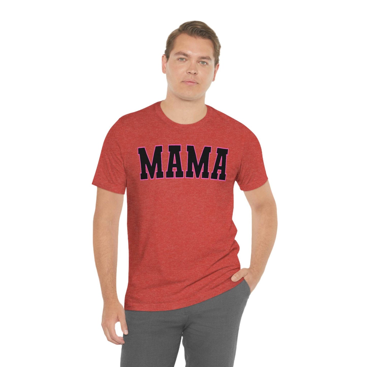 Cute Mama shirt mom shirt gift for her - mothers day shirt mothers day gift mom life shirt - retro mama shirt boy mama shirt mama t-shirt - Giftsmojo