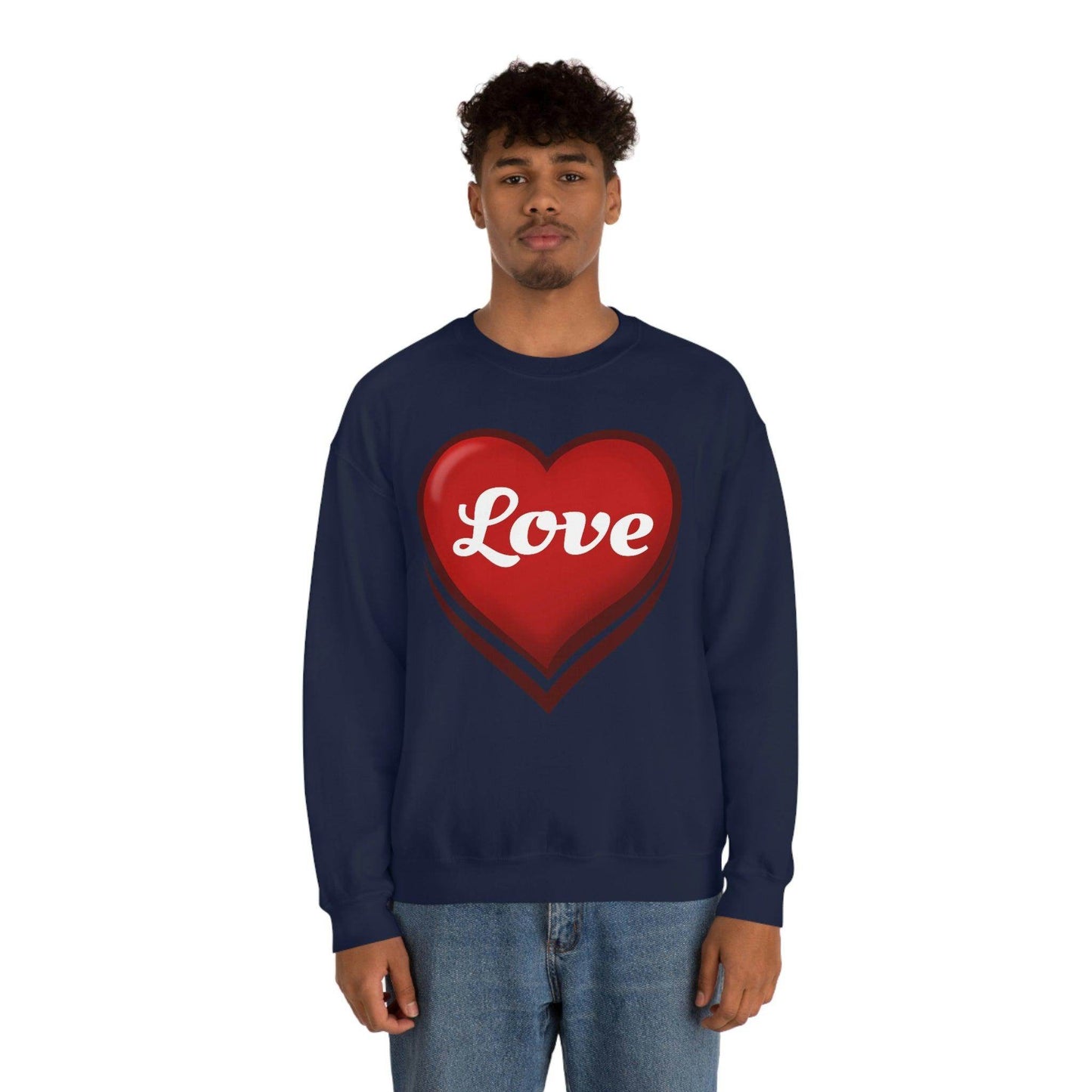 Love Sweatshirt, Valentine's Gift, - Giftsmojo