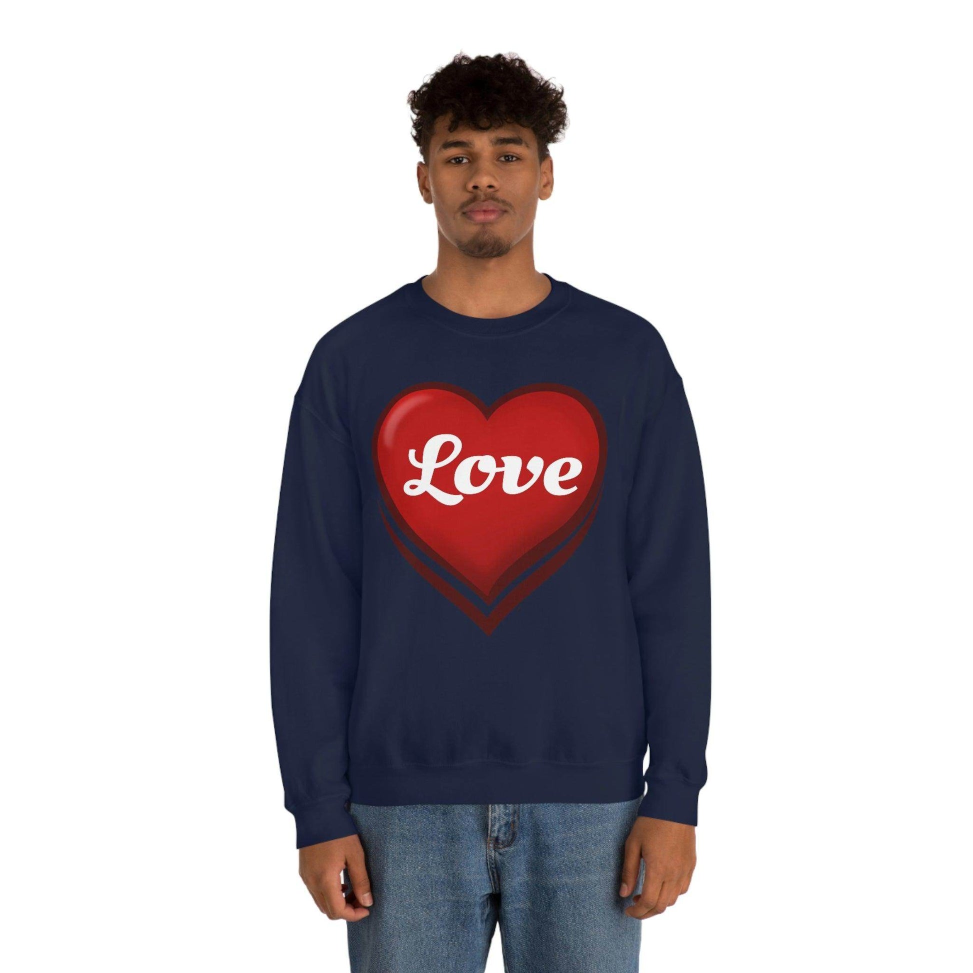 Love Sweatshirt, Valentine's Gift, - Giftsmojo