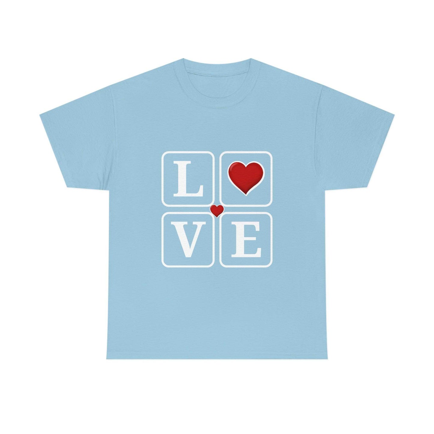 Love square Hearts Shirt, Great Gift for Valentine's day, birthday, engagement, anniversary and many more - Giftsmojo