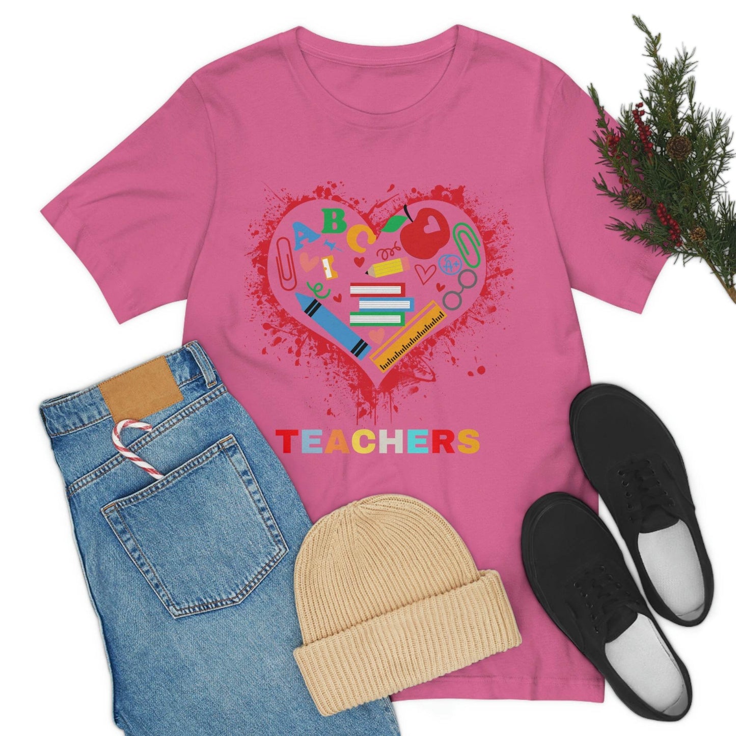 Love Teachers Shirt - Teacher Appreciation Shirt - Giftsmojo
