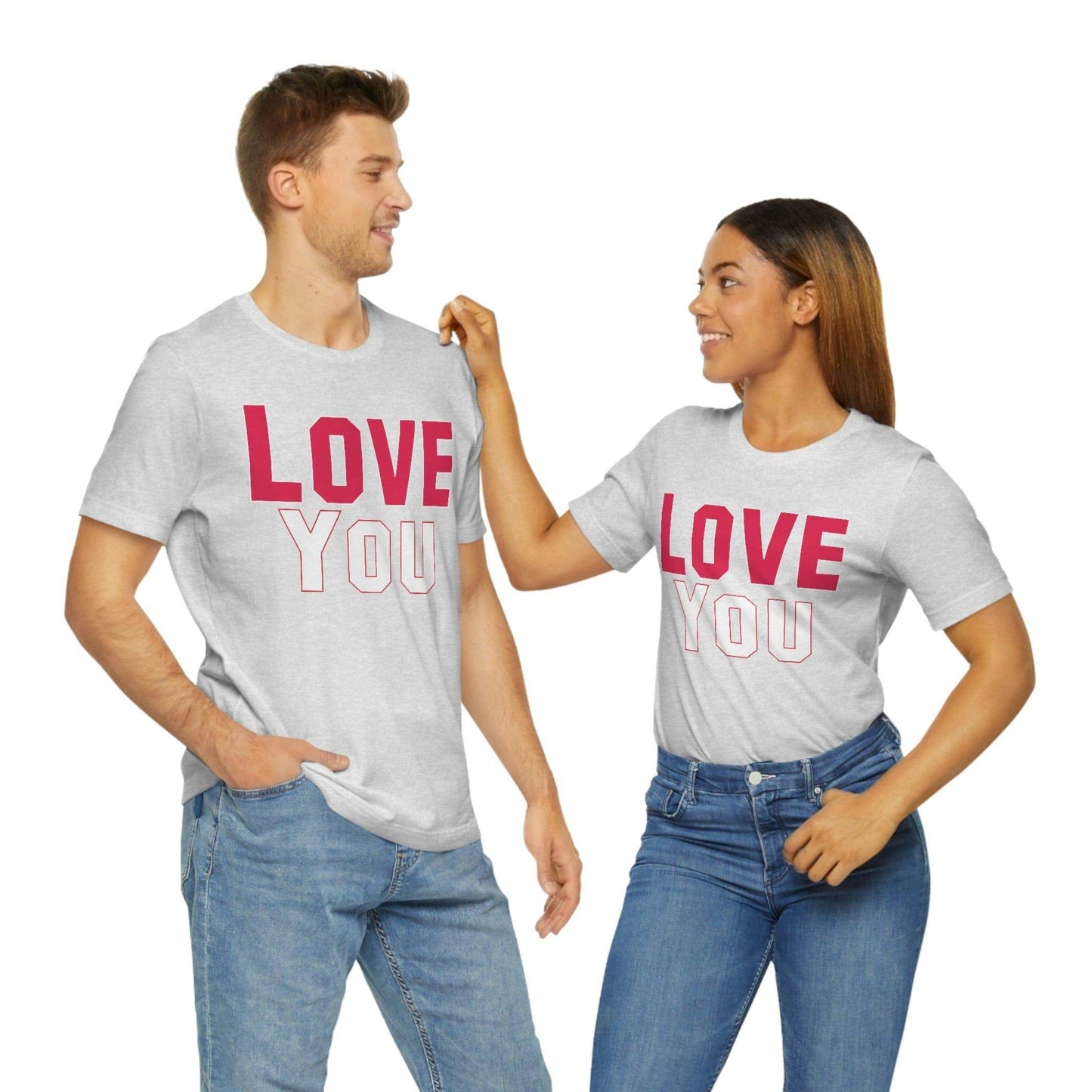 Love you T-shirt - Giftsmojo