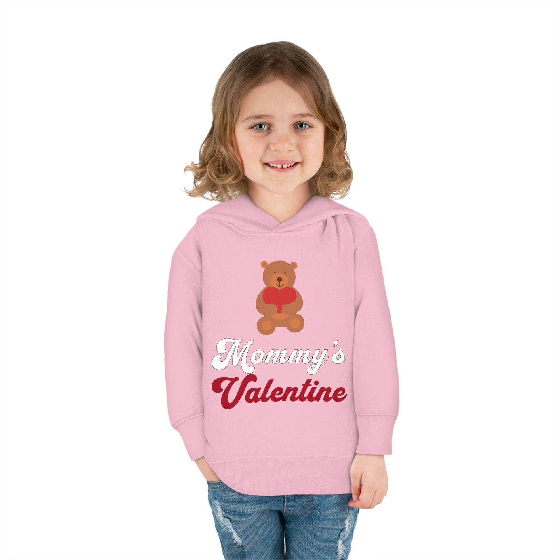 Mommy's Valentine - Custom Kids Valentines Day Sweatshirt - Giftsmojo