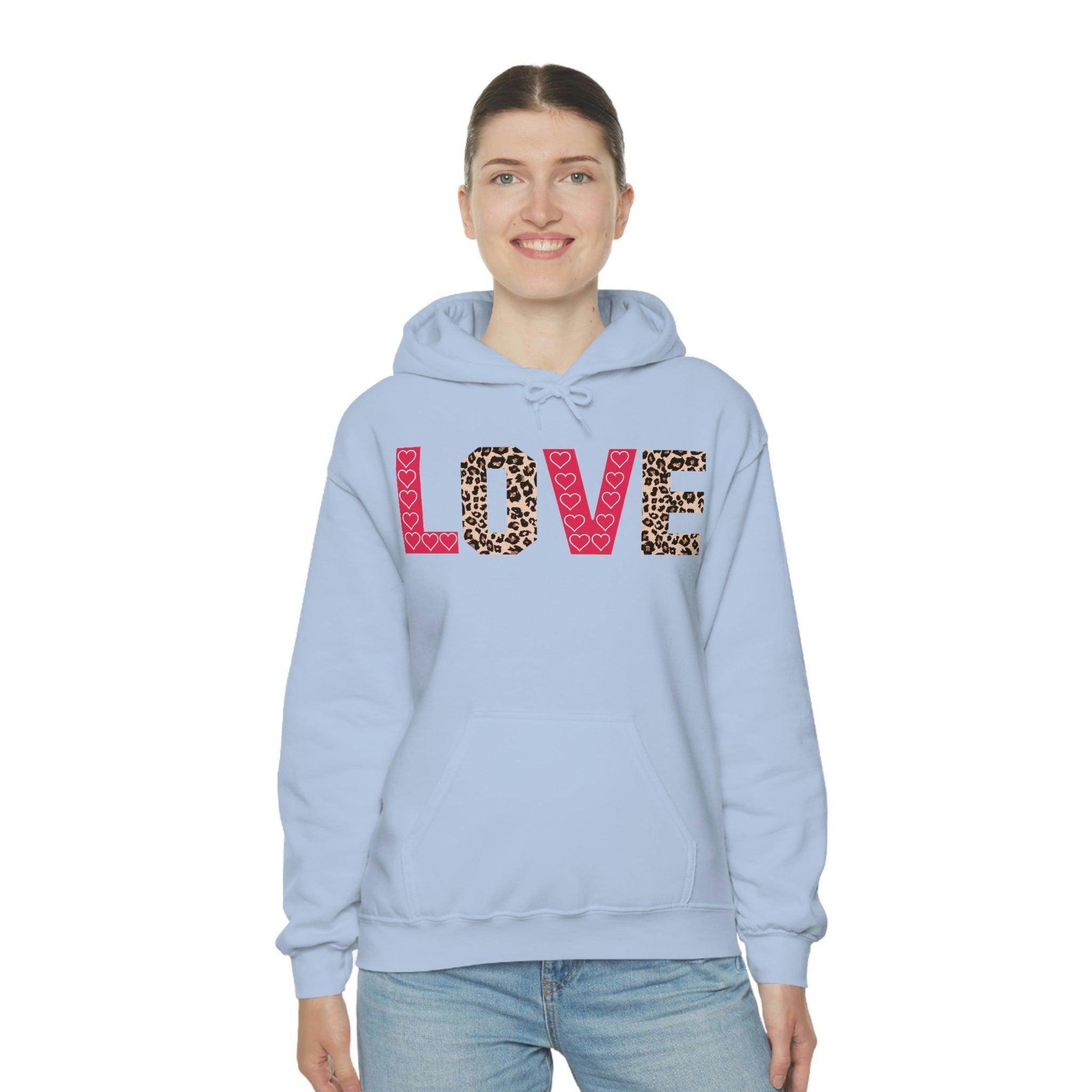 Love Hooded Sweatshirt - Giftsmojo
