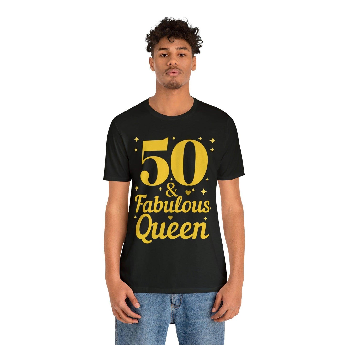 50 and Fabulous Queen shirt, Funny 50th birthday shirt - Giftsmojo