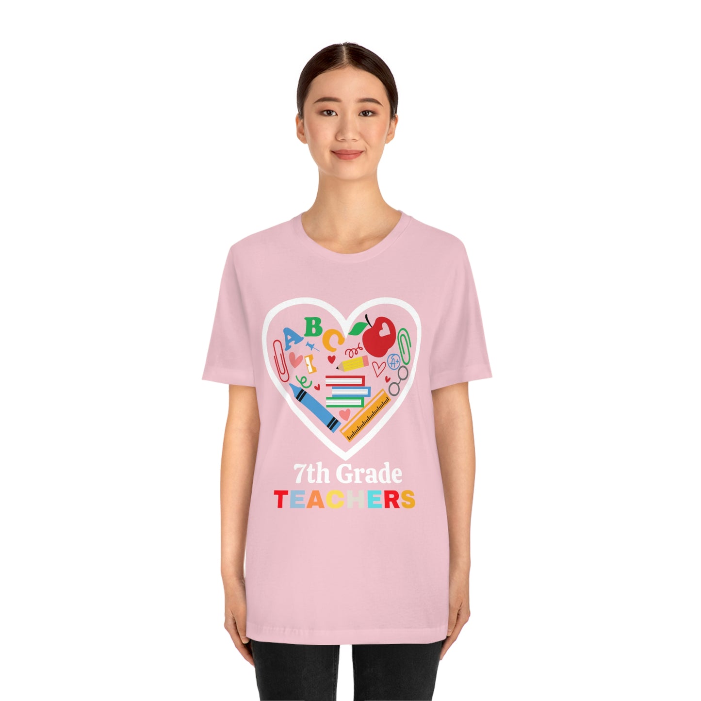 Love 7th Grade Teacher Shirt - Teacher Appreciation Shirt - Gift for Teachers - 7th Grade shirt