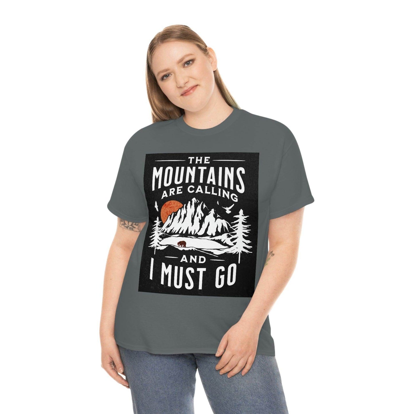 The Mountains are calling Tee - Giftsmojo