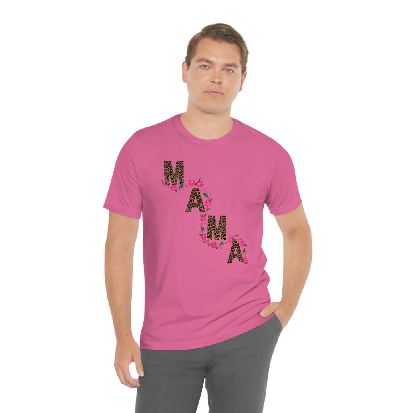 Leopard print Mama shirt Flower mama shirt - Leopard Mama Shirt mothers day shirt new mom shirt