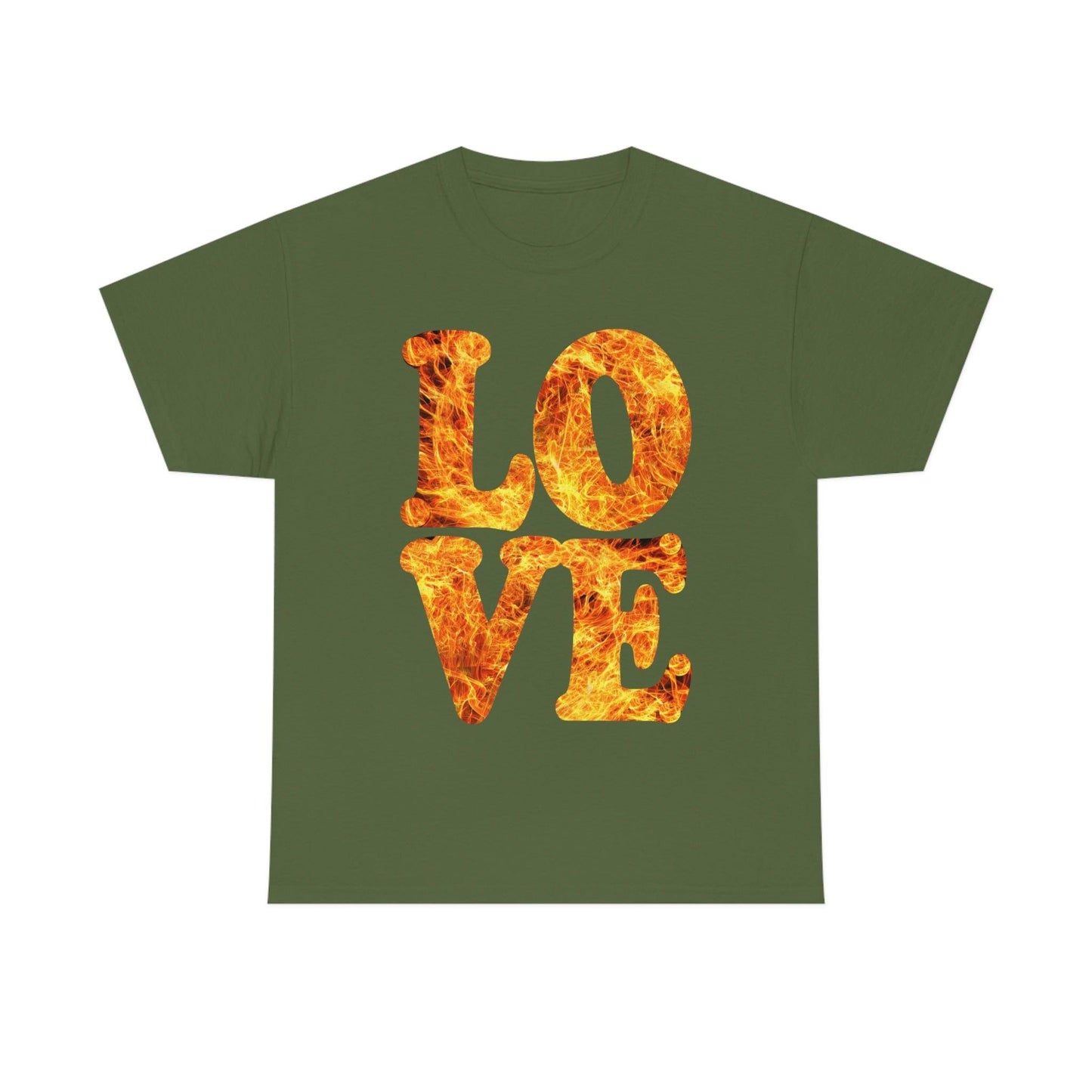 love fire big Tee - Giftsmojo