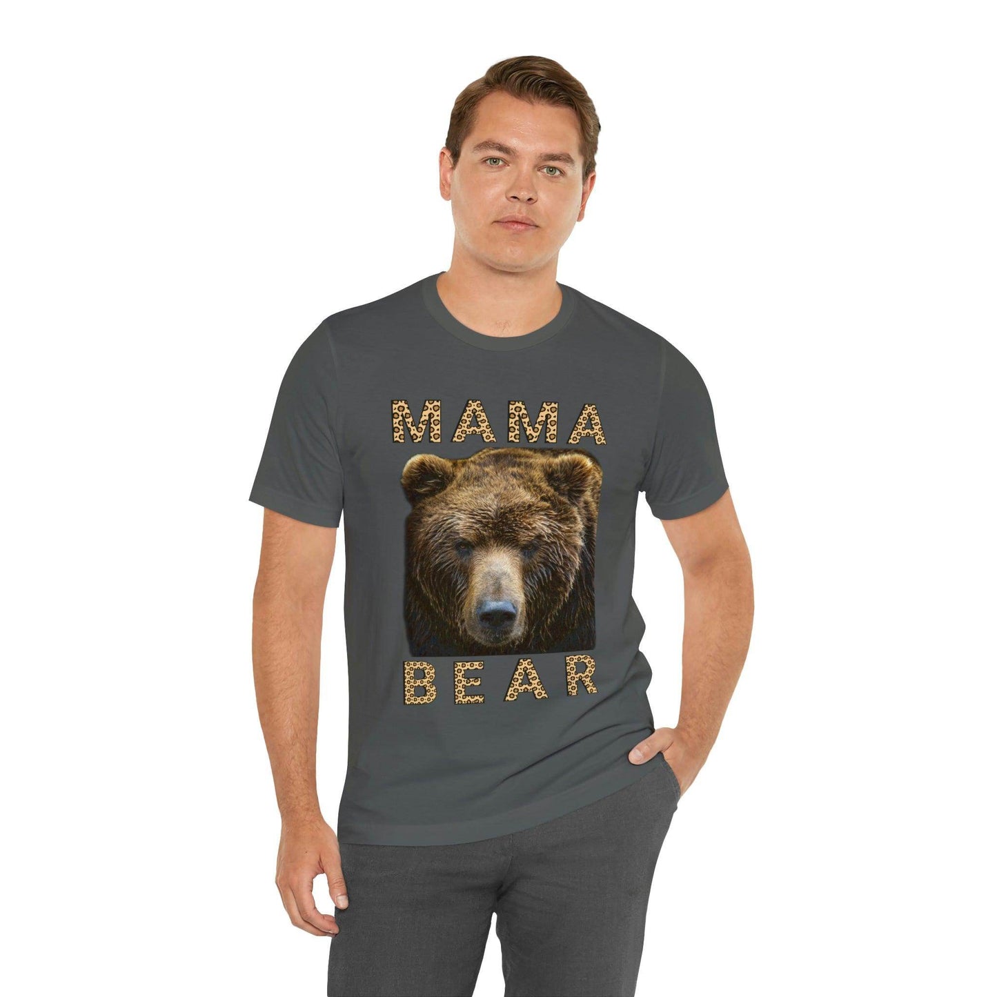 Mothers day shirt | Leopard Print Mama Bear Shirt | Mama Bear Tshirt, Funny mom shirt | best mom shirt | Momma Bear, Mama Bear Gift, Animal Nature Lover Shirt - Giftsmojo