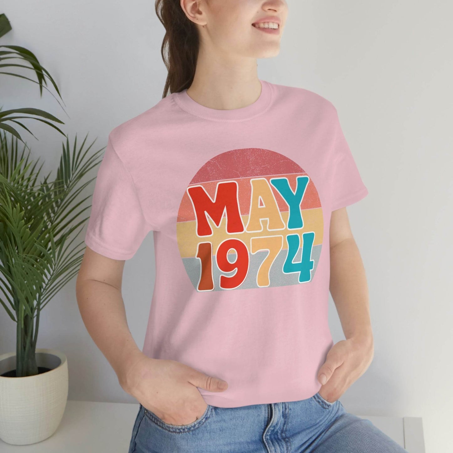 49th Birthday Shirt, 1974 Shirt, 49th Birthday Tee, Vintage 1974 Shirt, 49th Birthday Gifts, 1974 Birthday Shirt, 49th Birthday Gift - Giftsmojo