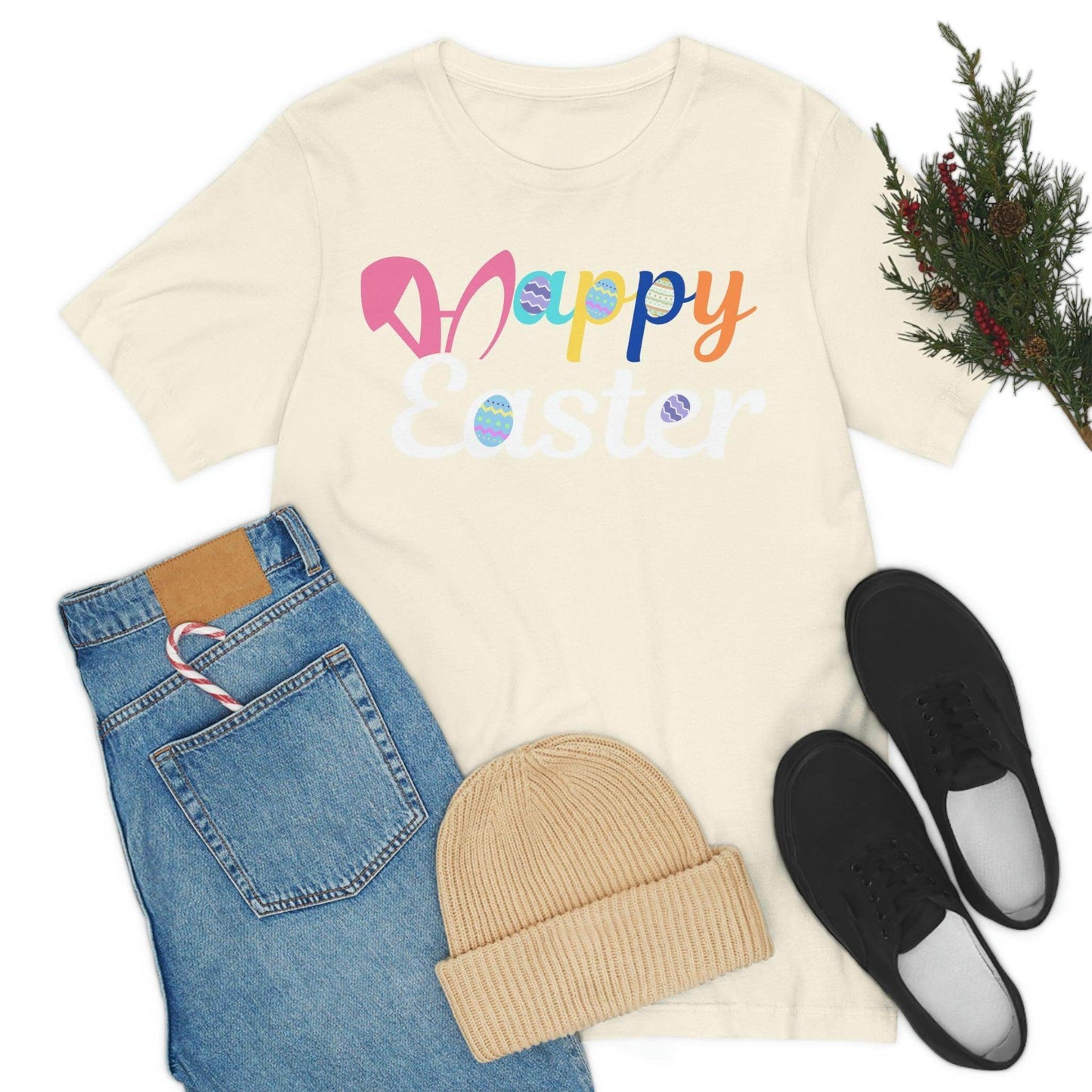 Happy Easter Tshirt, Easter gift for Adults - Giftsmojo