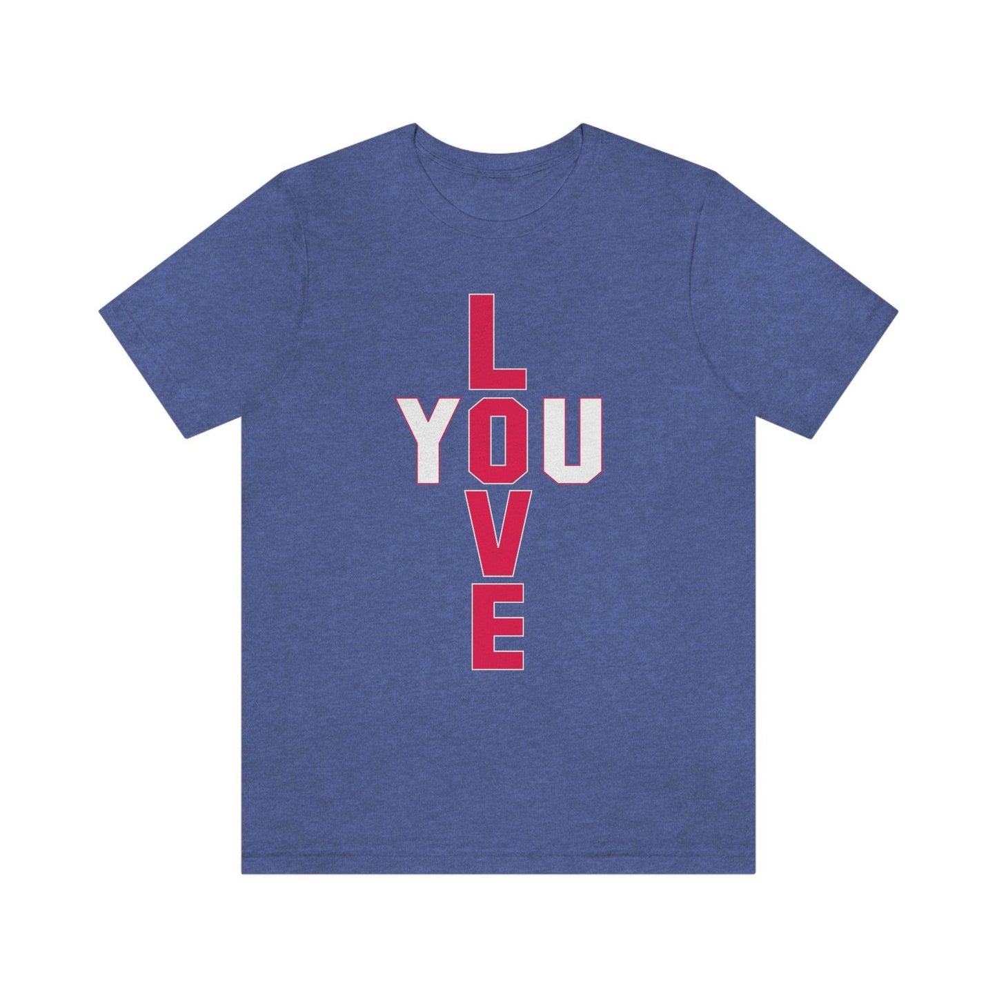 T-shape Love you Tee - Giftsmojo