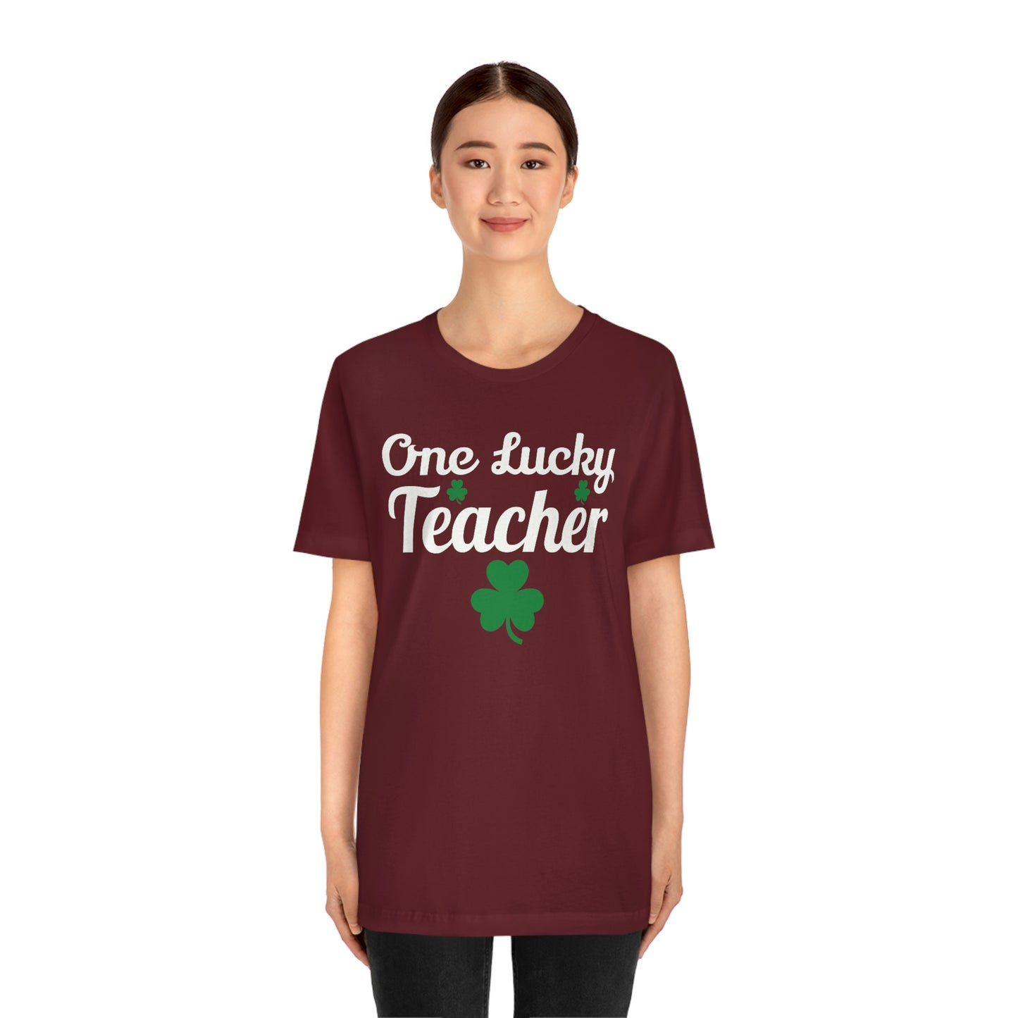 Feeling Lucky Shirt One Lucky Teacher Shirt St Patrick's Day shirt - Funny St Paddy's day Funny Shirt Shamrock shirt shenanigans shirt
