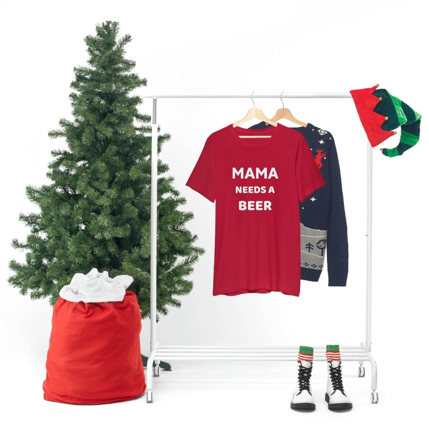 Mama needs a beer - gift for beer lover - Funny beer shirt - Funny shirt - Giftsmojo