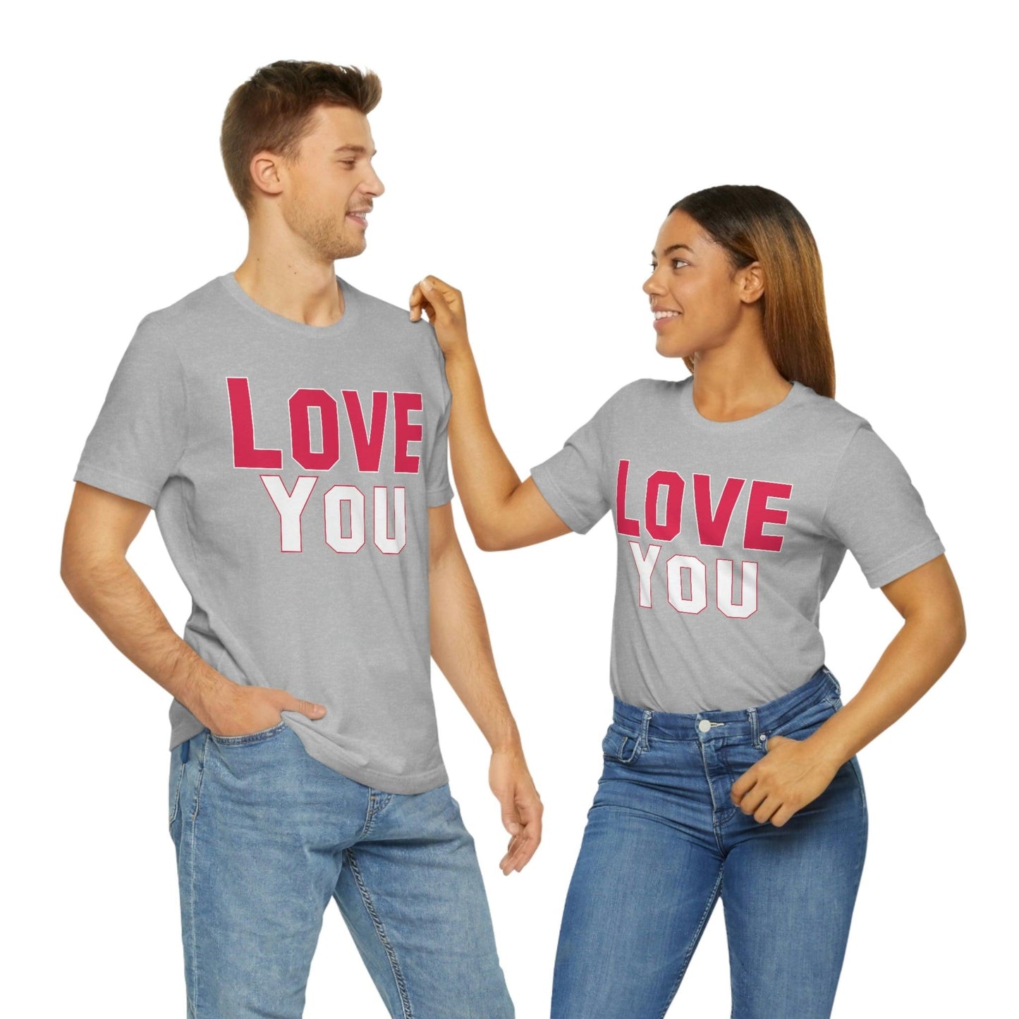 Love you T-shirt - Giftsmojo