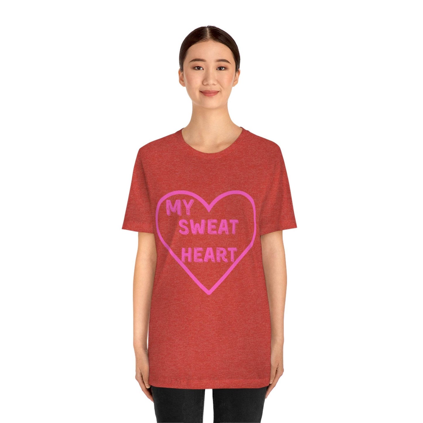 My Sweat Heart - Love shirt - Gift for wife - Gift for Husband - Gift for Girlfriend and Boyfriend - Anniversary gift - Giftsmojo