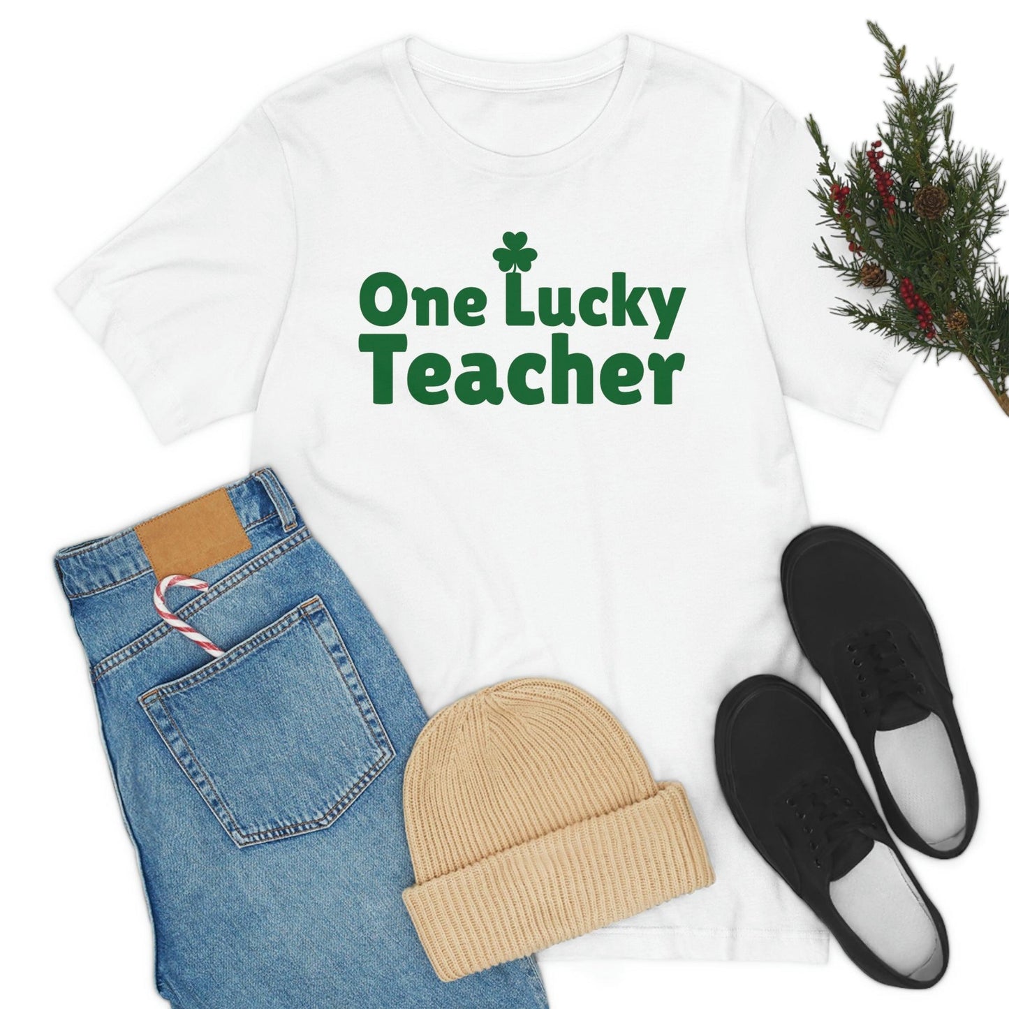 Feeling Lucky Shirt One Lucky Teacher Shirt St Patrick's Day shirt - Funny St Paddy's day Funny Shirt Shamrock shirt shenanigans shirt - Giftsmojo
