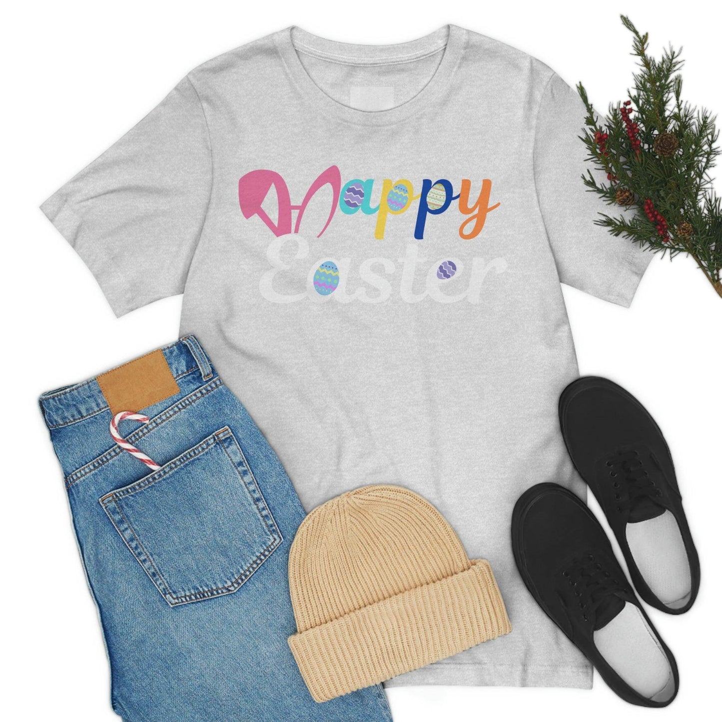 Happy Easter Tshirt, Easter gift for Adults - Giftsmojo