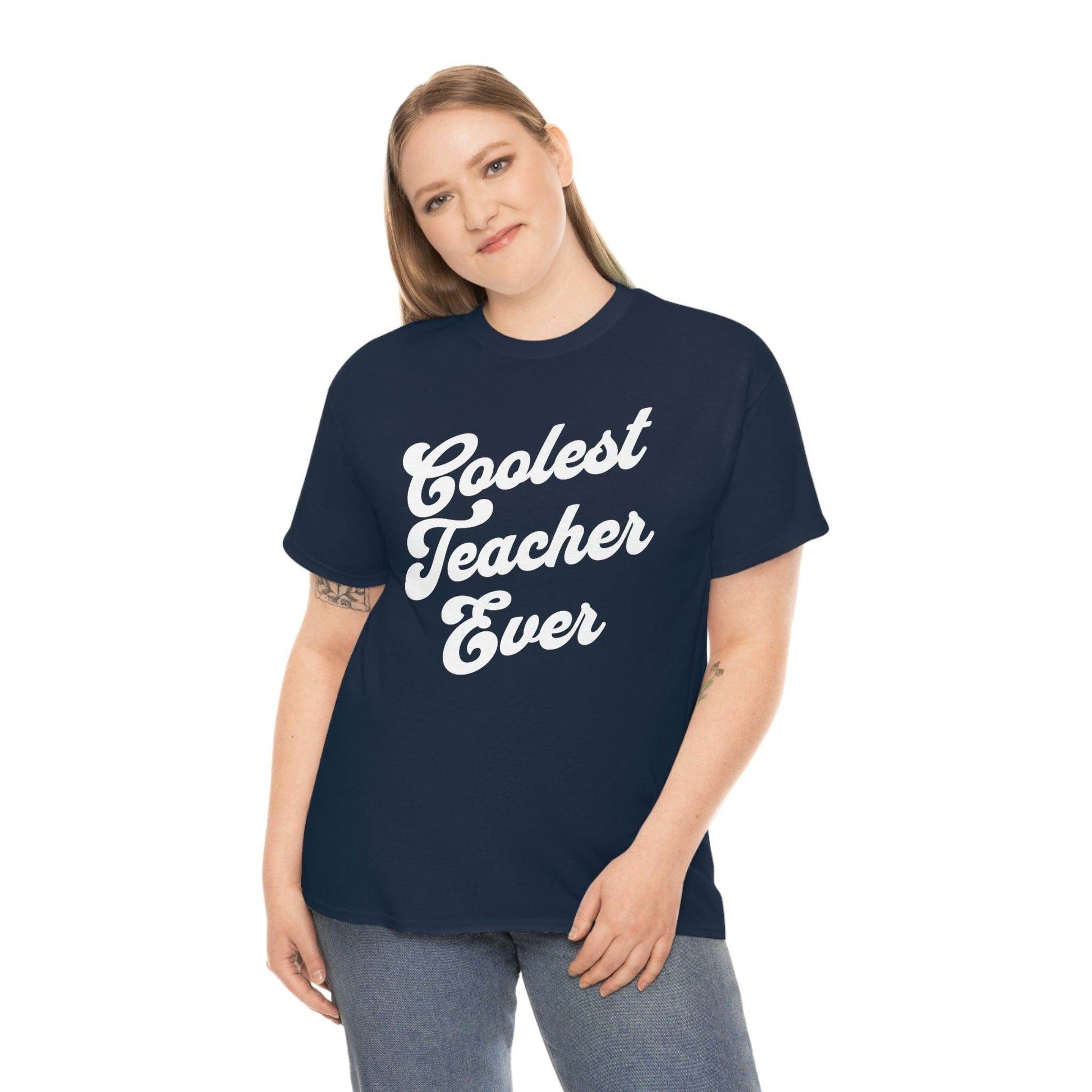 Coolest Teacher Ever Shirt - Giftsmojo