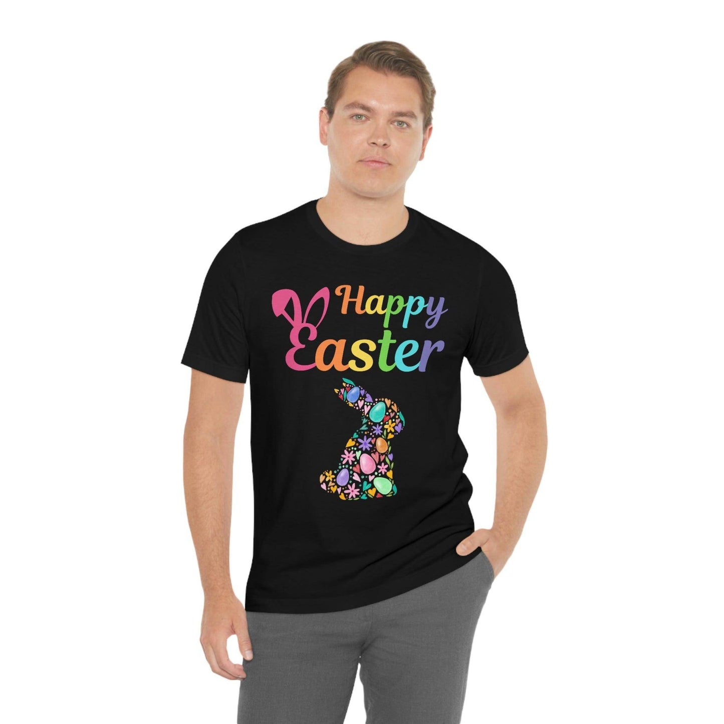 Happy Easter Bunny Tshirt Easter Gift women Easter Shirt Men Easter shirt Easter egg - Giftsmojo